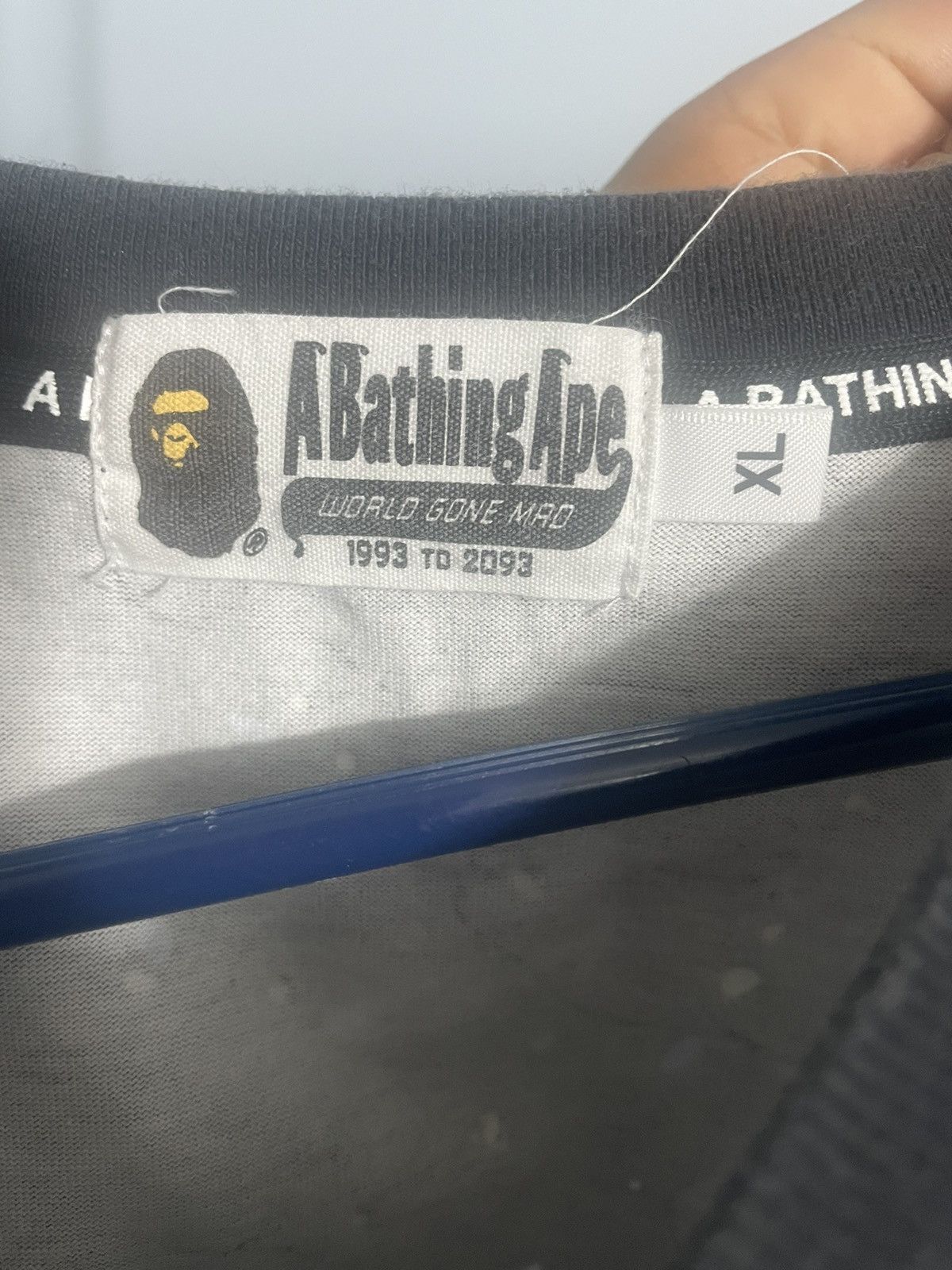 Bape Space Camo Shark Tee Size US XL / EU 56 / 4 - 6 Thumbnail