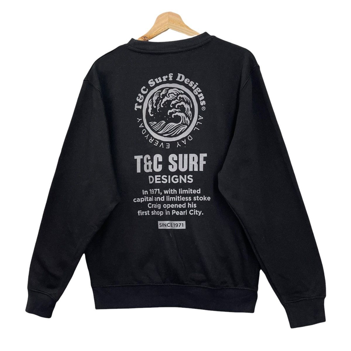 Vintage Vintage TnC Hawaii Pearl City Surf Crewneck Sweatshirt M Size US M / EU 48-50 / 2 - 3 Thumbnail