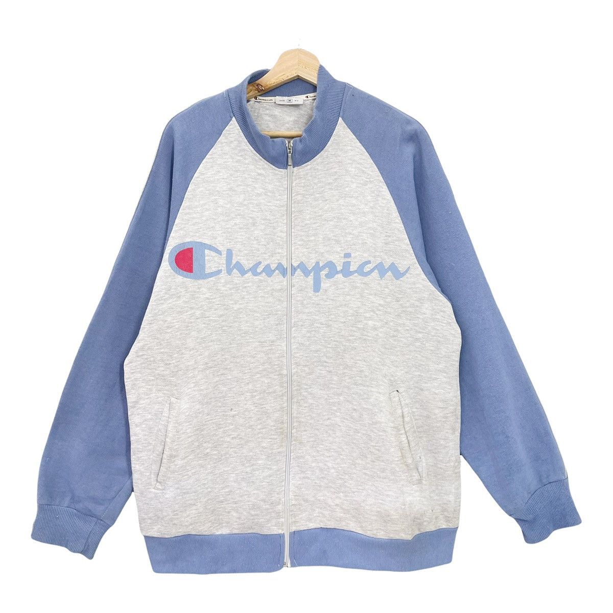 Champion Vintage 90’s Champion Big Logo Zipper Varsity Size M Size US M / EU 48-50 / 2 - 3 Thumbnail