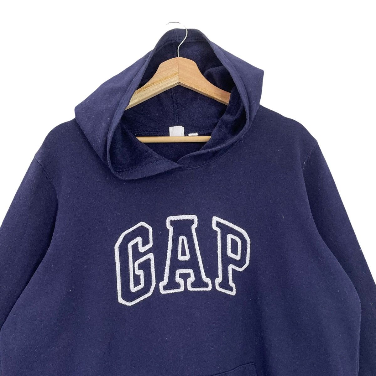 Gap Vintage Gap Embroided Big Logo Hoodie Baggy M Size US M / EU 48-50 / 2 - 4 Thumbnail
