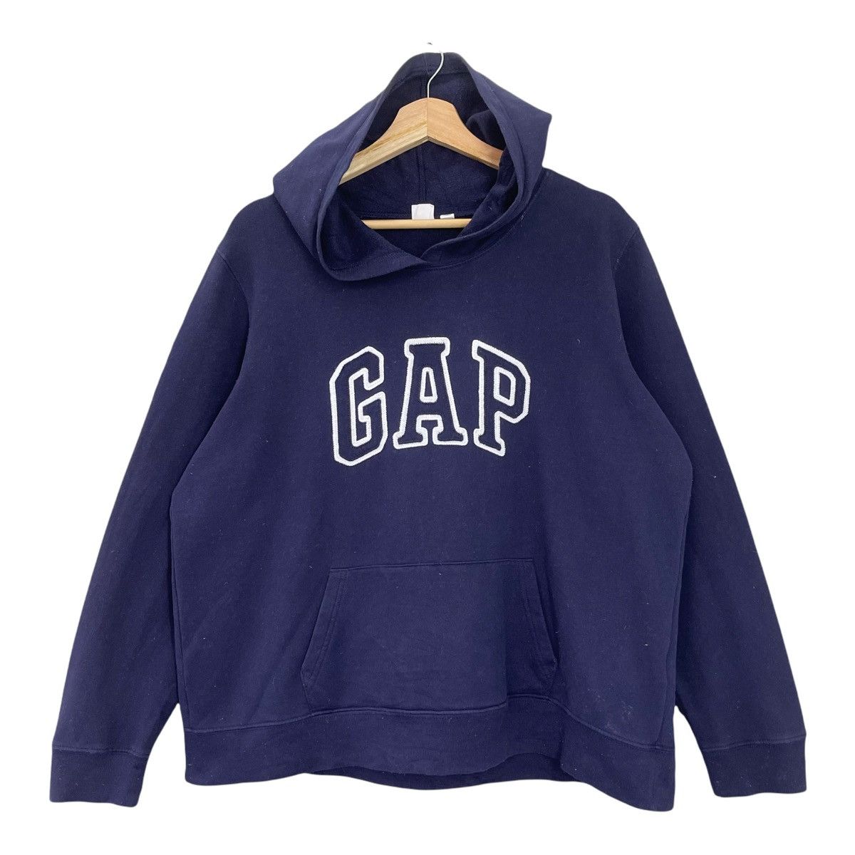 Gap Vintage Gap Embroided Big Logo Hoodie Baggy M Size US M / EU 48-50 / 2 - 3 Thumbnail
