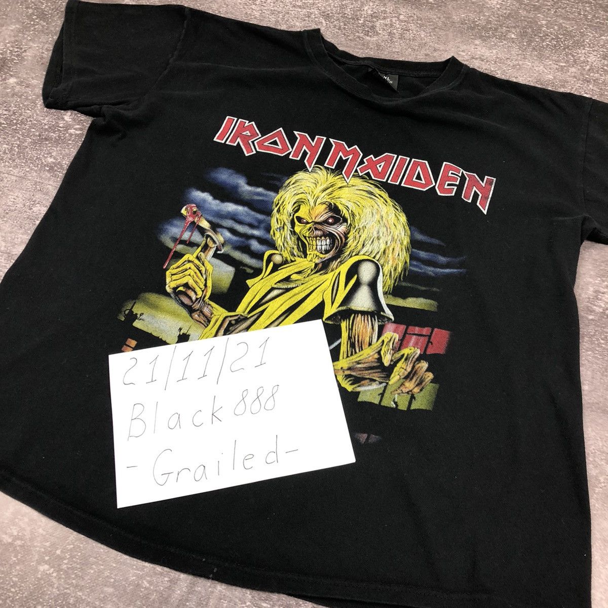 Band Tees Vintage Iron Maiden Killers Band T Shirt Size US M / EU 48-50 / 2 - 16 Thumbnail