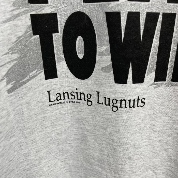 Vintage VINTAGE 90s Lansing Lugnuts Baseball Shirt Grailed