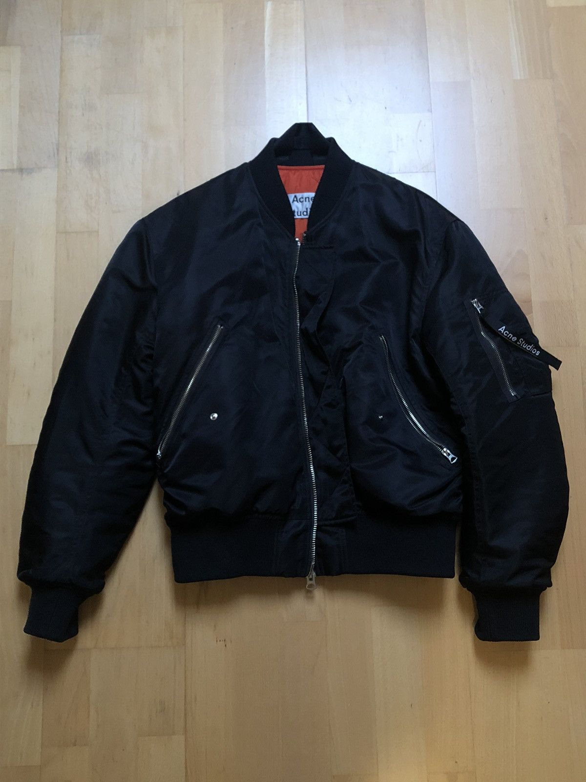 Acne Studios Makio Bomber size 46 black | Grailed