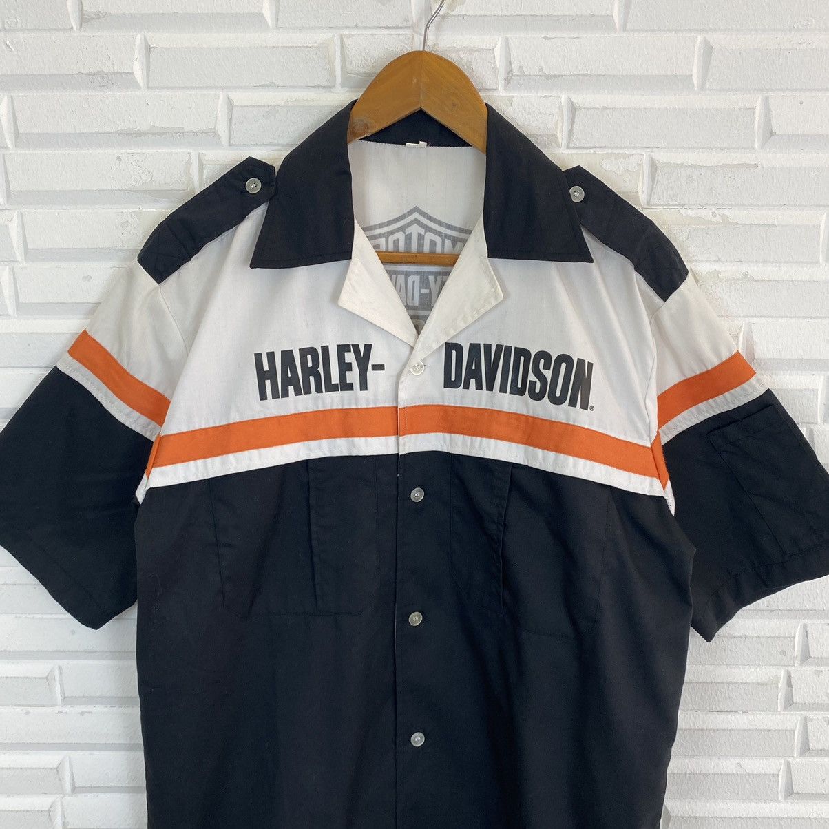 Harley Davidson HARLEY DAVIDSON SHIRT BUTTON UP Size US M / EU 48-50 / 2 - 5 Thumbnail