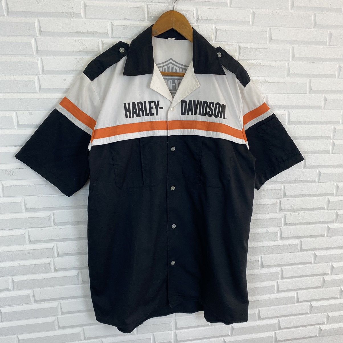 Harley Davidson HARLEY DAVIDSON SHIRT BUTTON UP Size US M / EU 48-50 / 2 - 3 Thumbnail