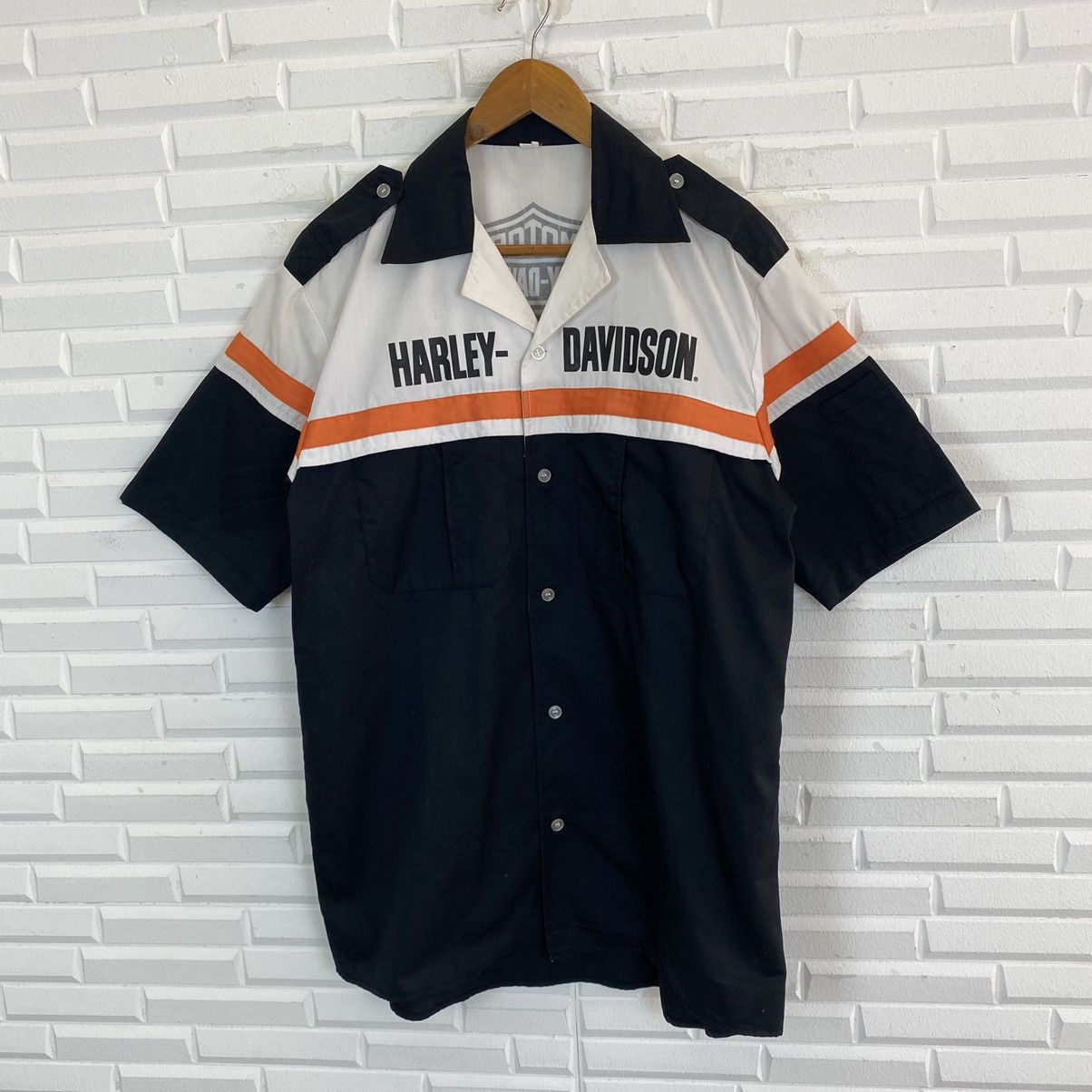 Harley Davidson HARLEY DAVIDSON SHIRT BUTTON UP Size US M / EU 48-50 / 2 - 4 Thumbnail