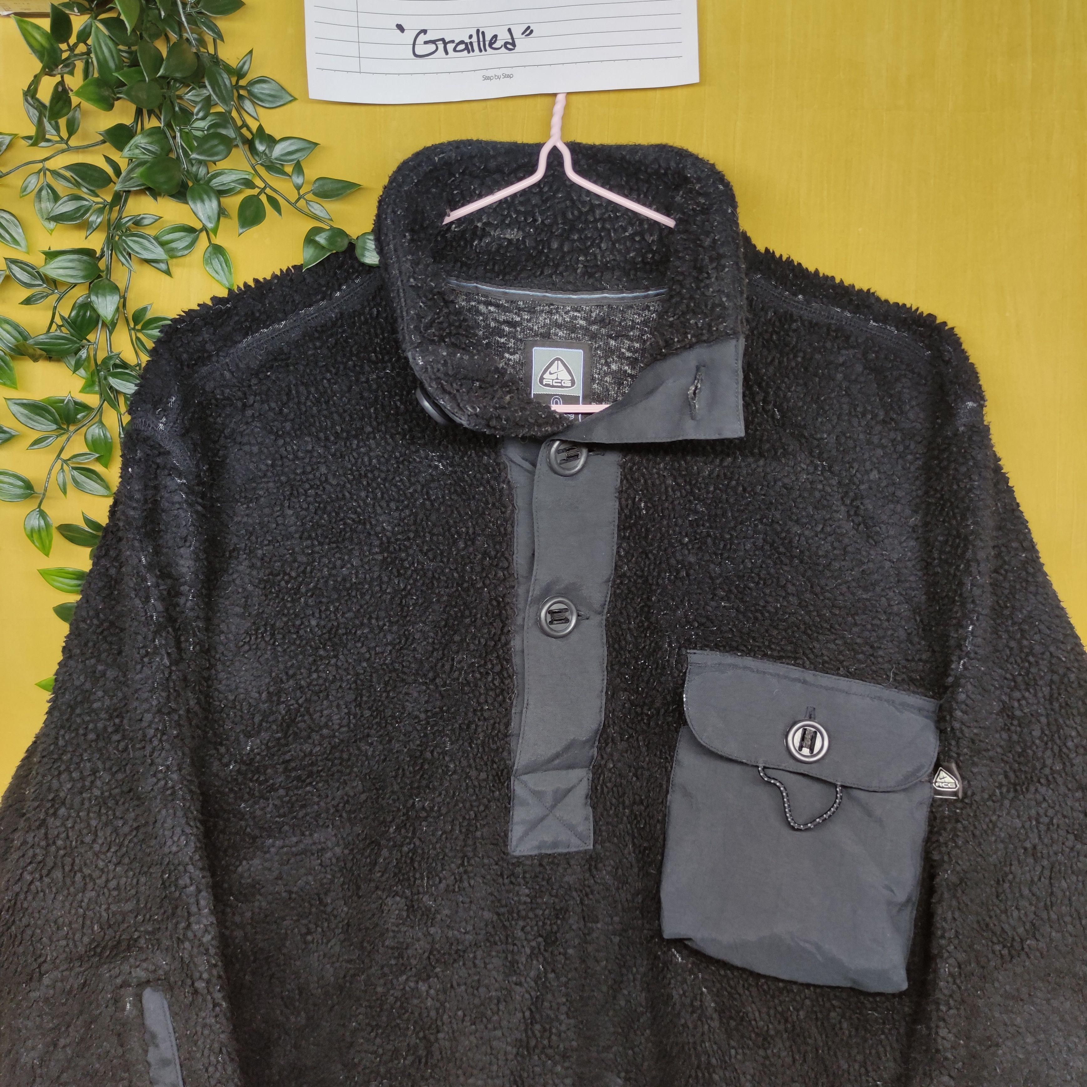 Nike ACG Vintage 90s nike acg Half button/pullover fleece Size US L / EU 52-54 / 3 - 9 Thumbnail