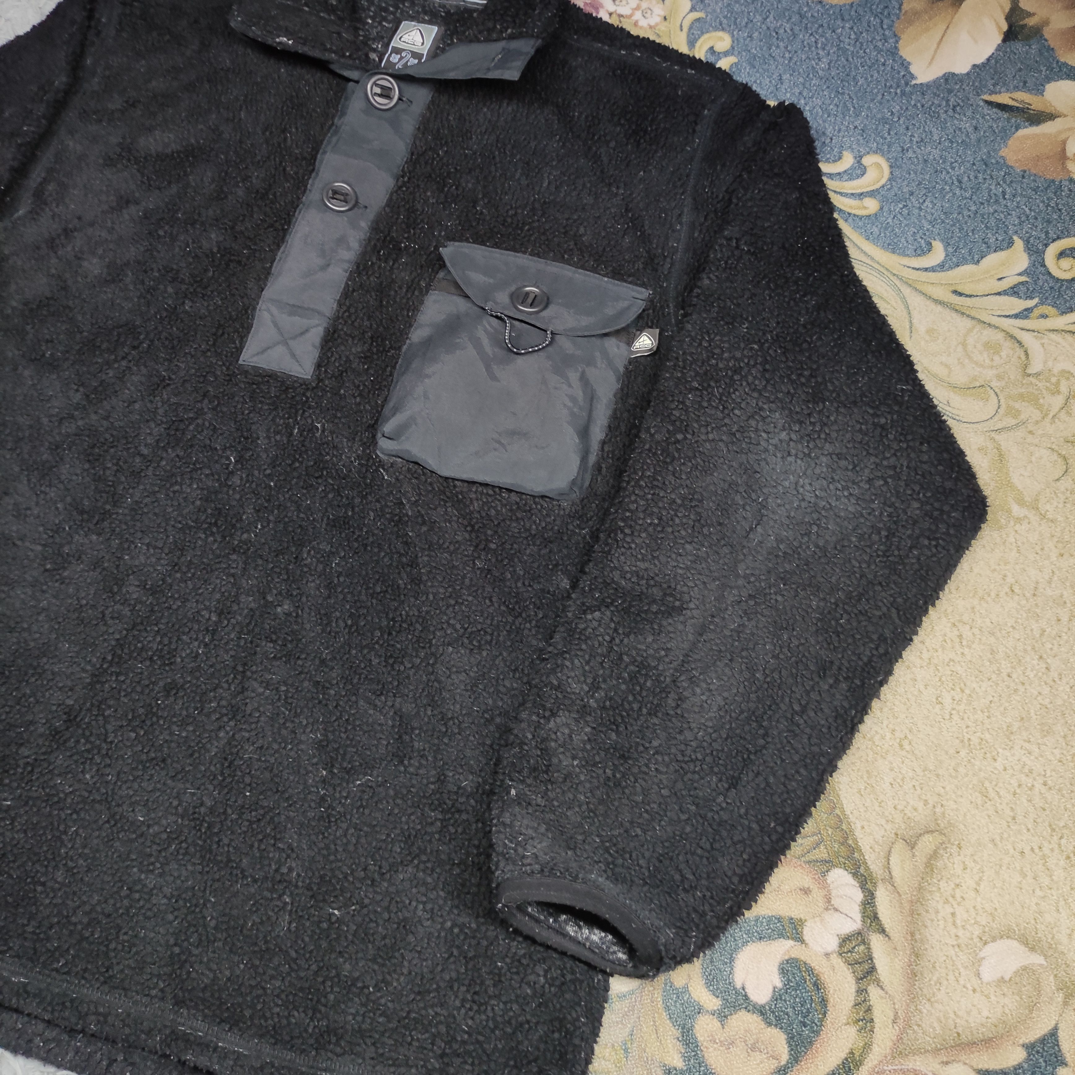 Nike ACG Vintage 90s nike acg Half button/pullover fleece Size US L / EU 52-54 / 3 - 8 Thumbnail