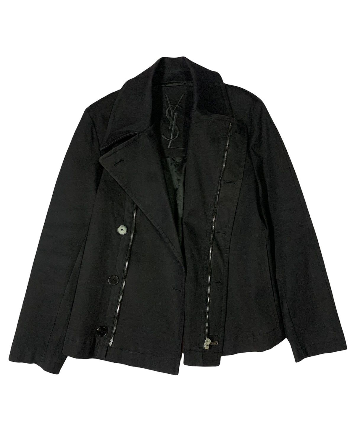 Yves Saint Laurent 🔥YSL RIVE GAUCHE BY TOM FORD BLACK JACKETS Size US M / EU 48-50 / 2 - 2 Thumbnail