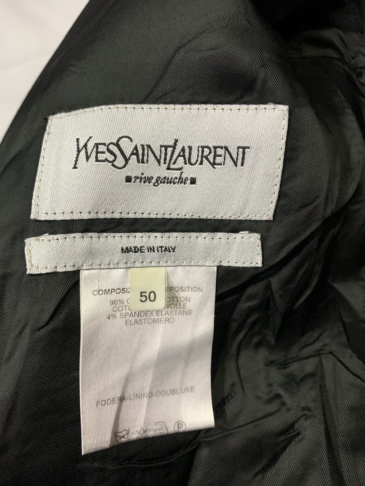 Yves Saint Laurent 🔥YSL RIVE GAUCHE BY TOM FORD BLACK JACKETS Size US M / EU 48-50 / 2 - 13 Thumbnail