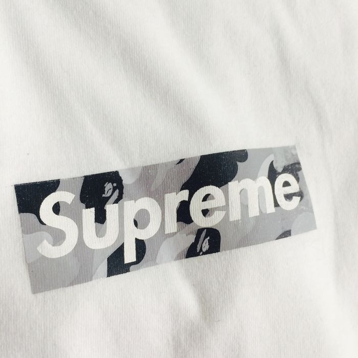 Supreme x best sale bape bogo