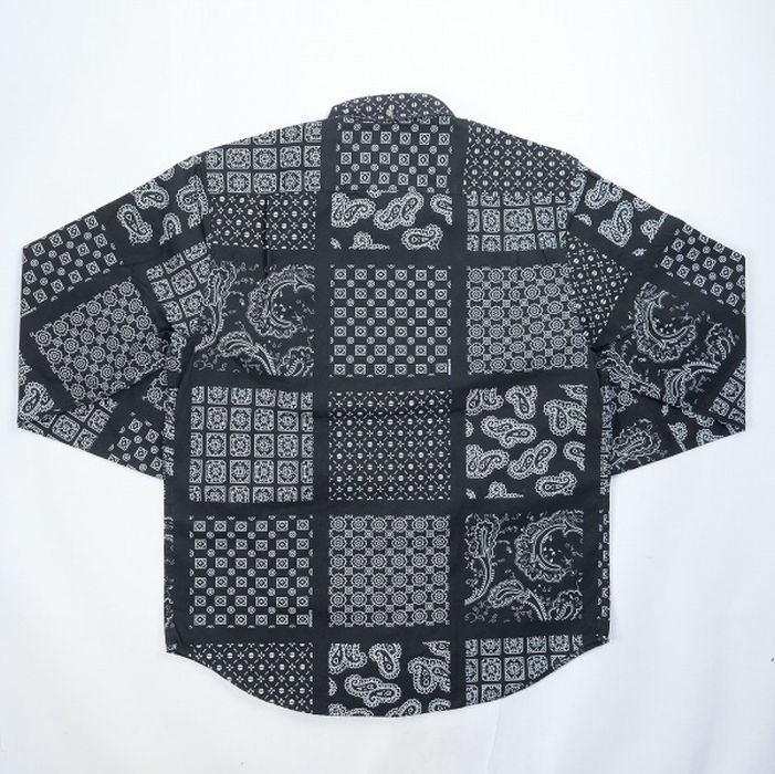 Paisley grid hot sale shirt supreme