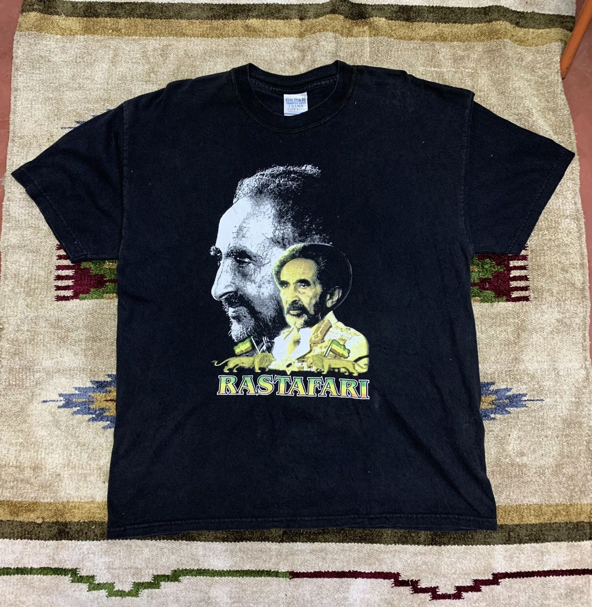 Vintage Rastafari t shirt