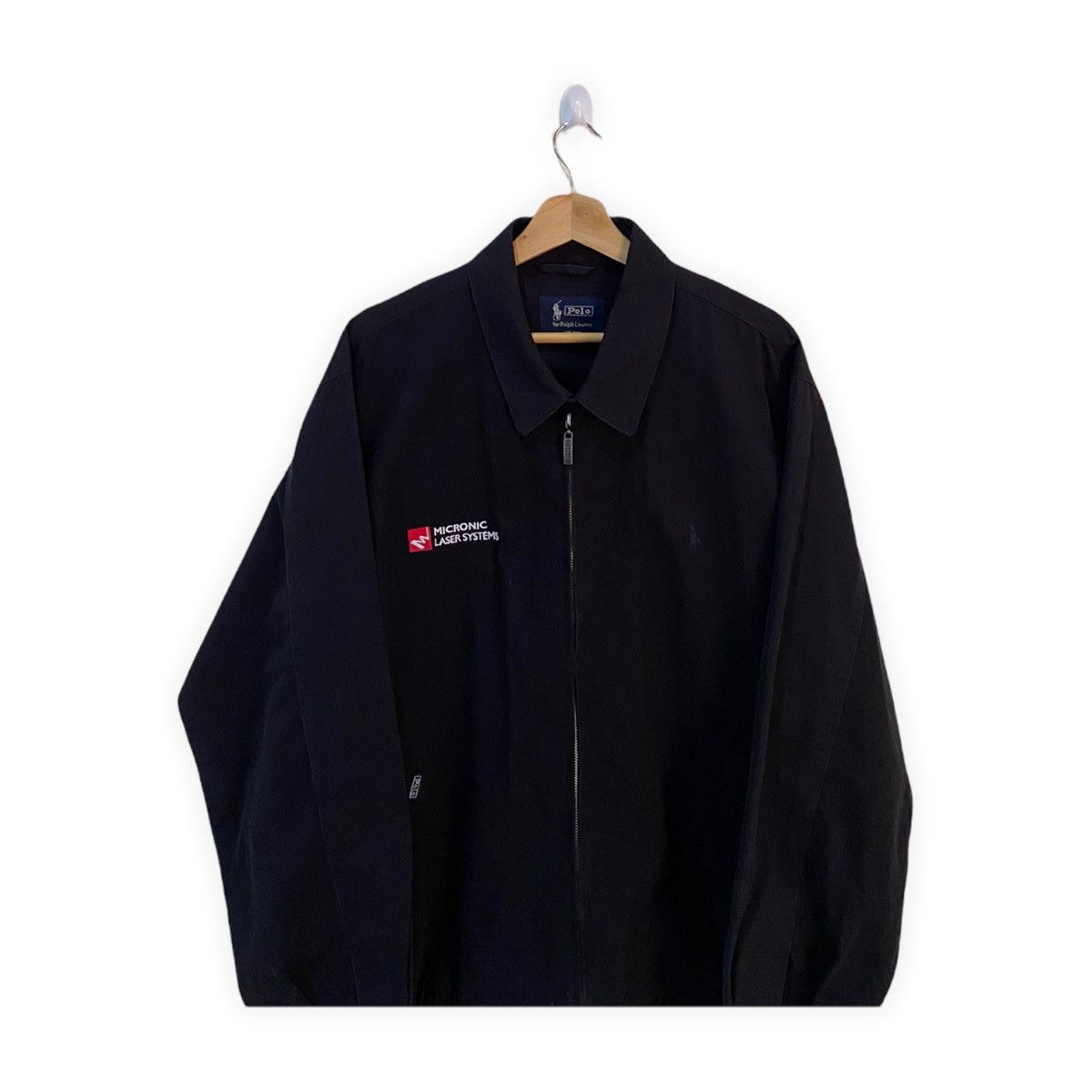 Polo Ralph Lauren × Ralph Lauren × Vintage RARE‼️POLO RALPH LAUREN OVERPRINT POLO LINED JACKET Size US L / EU 52-54 / 3 - 9 Thumbnail