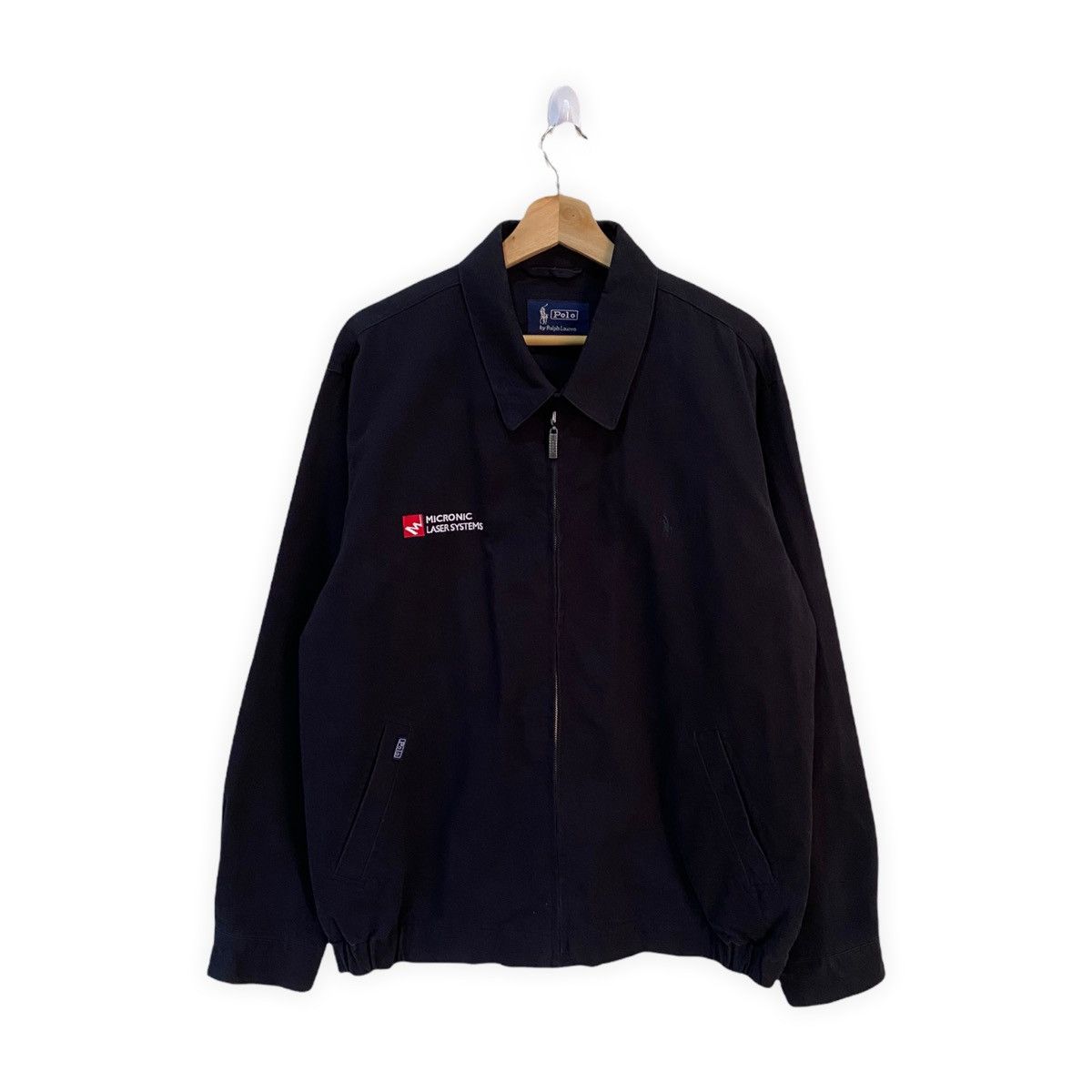 Polo Ralph Lauren × Ralph Lauren × Vintage RARE‼️POLO RALPH LAUREN OVERPRINT POLO LINED JACKET Size US L / EU 52-54 / 3 - 2 Thumbnail