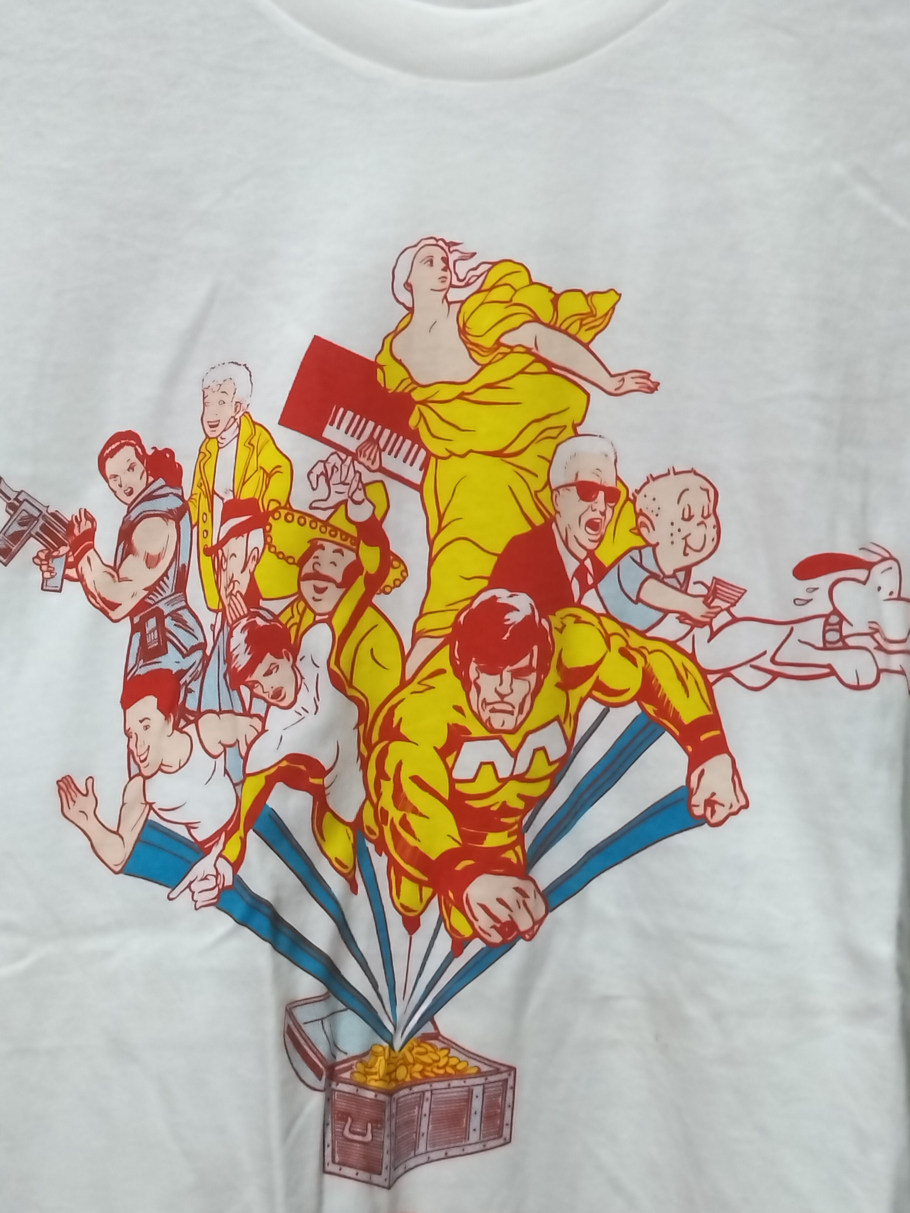 Cartoon Network Vintage 90s Korg Sound Animation Marvel Superheroes staff91 Size US L / EU 52-54 / 3 - 2 Thumbnail