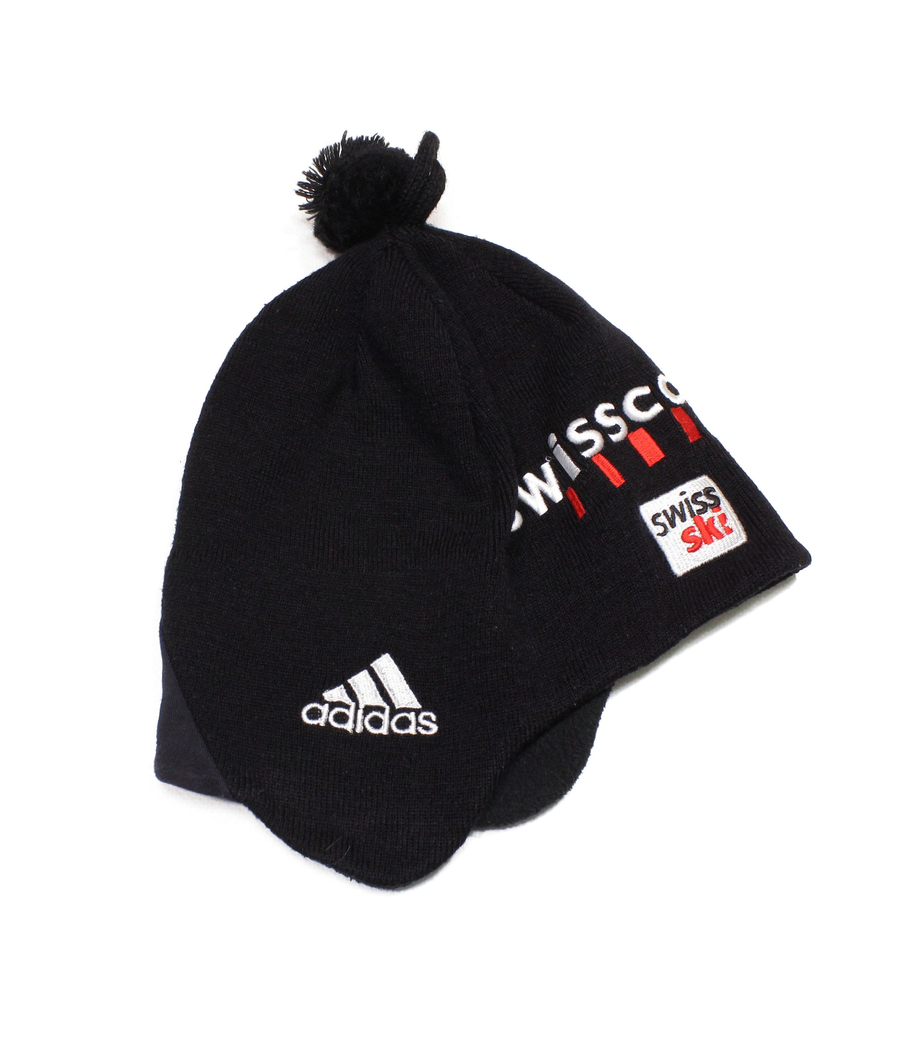 Adidas 2002 Swiss Ski Flaps Hat Size ONE SIZE - 1 Thumbnail