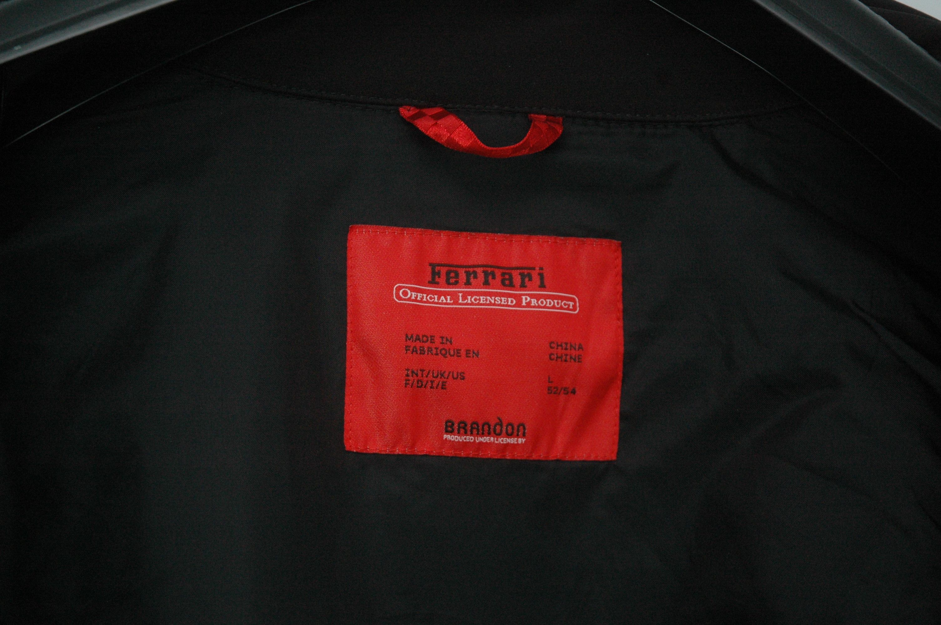Ferrari × Formula 1 Scuderia Ferrari Soft Shell Light Jacket Formula 1 Racing Size US L / EU 52-54 / 3 - 8 Thumbnail