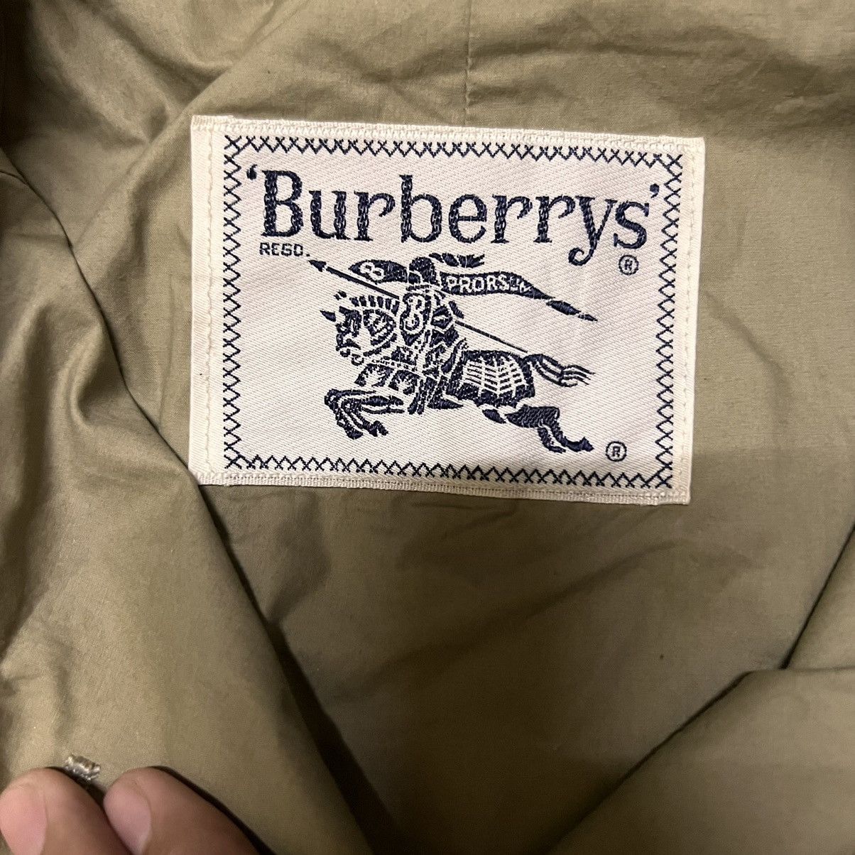 Burberry Vintage Burberrys Trench Coat Size US M / EU 48-50 / 2 - 2 Thumbnail