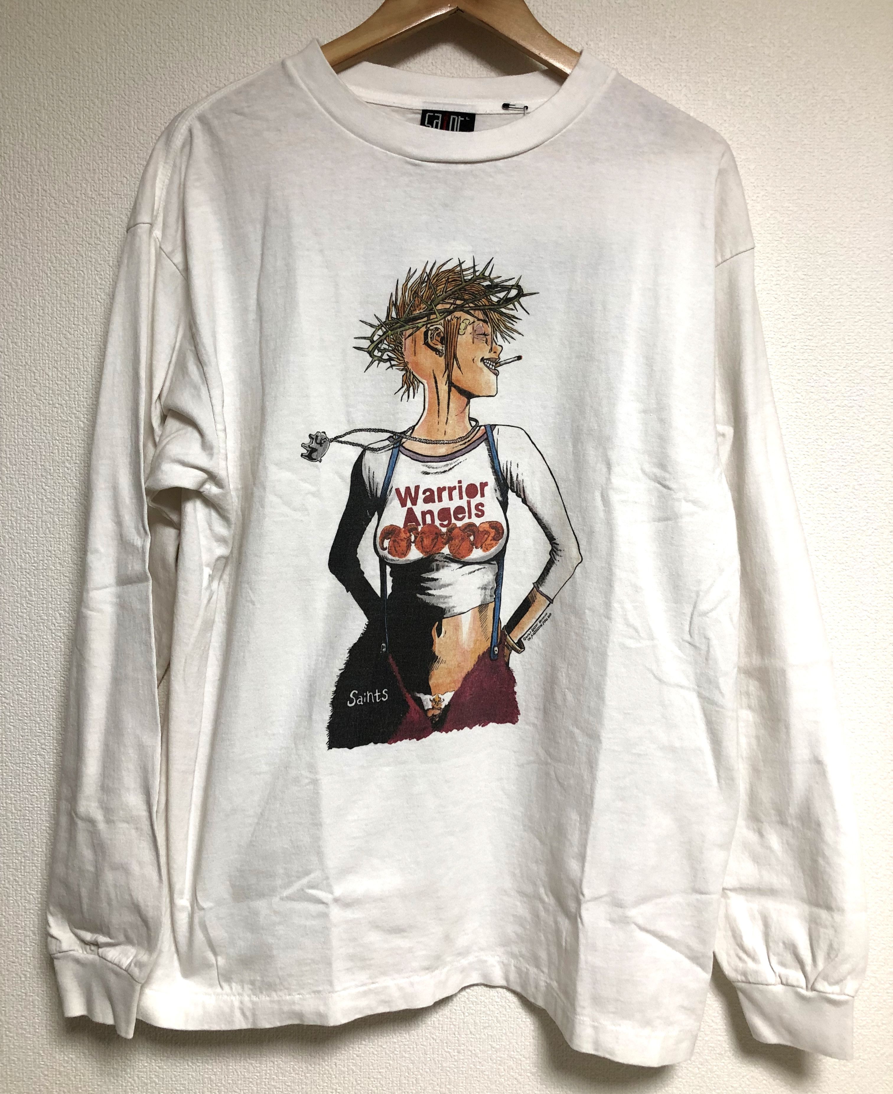 インターネット通販 SAINT MICHAEL 21AW T-SHIRT PUNKGIRL XL - トップス