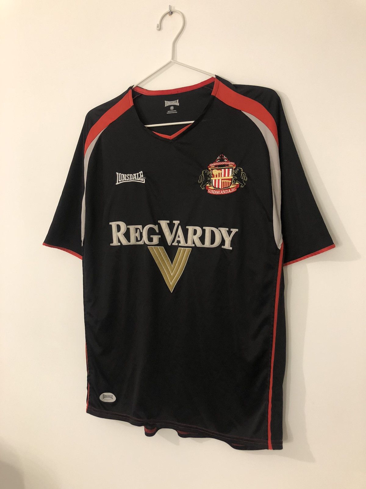 Maillot De Football Sunderland 2005/2006 Away - LONSDALE - Taille XL - Occasion Bon état