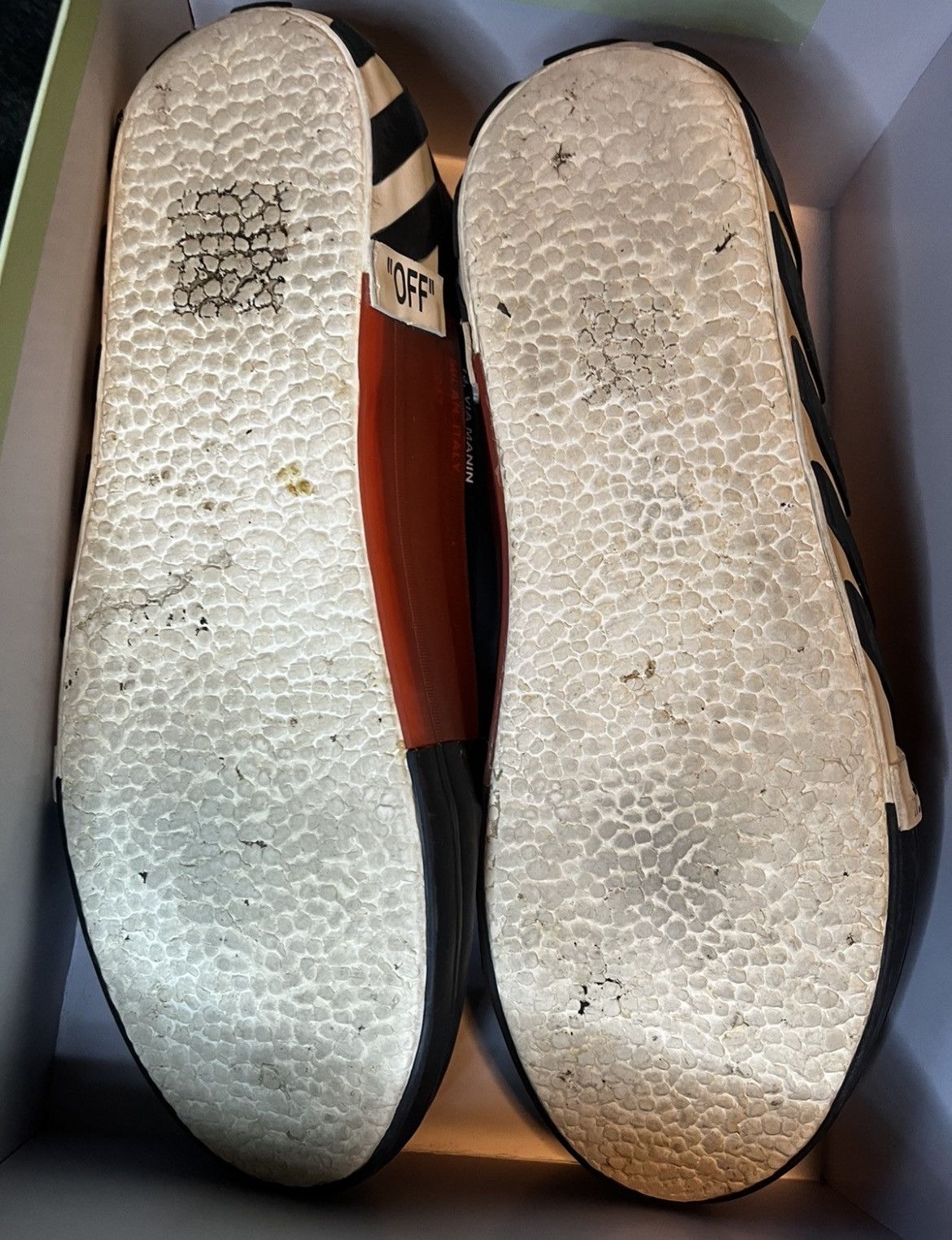 Off-White Off-White Vulc Low Top Black (Final Price Drop) Size US 10 / EU 43 - 10 Thumbnail