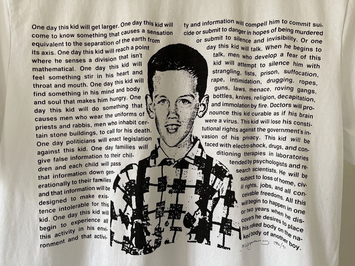 Loewe Loewe x David Wojnarowicz x Visual AIDS T-Shirt | Grailed