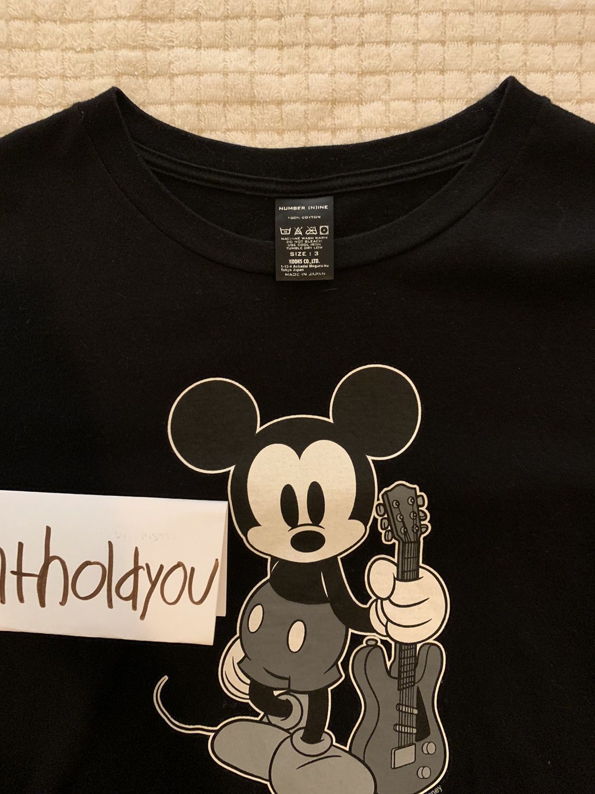 Number Nine Mickey Mouse Guitar | Grailed