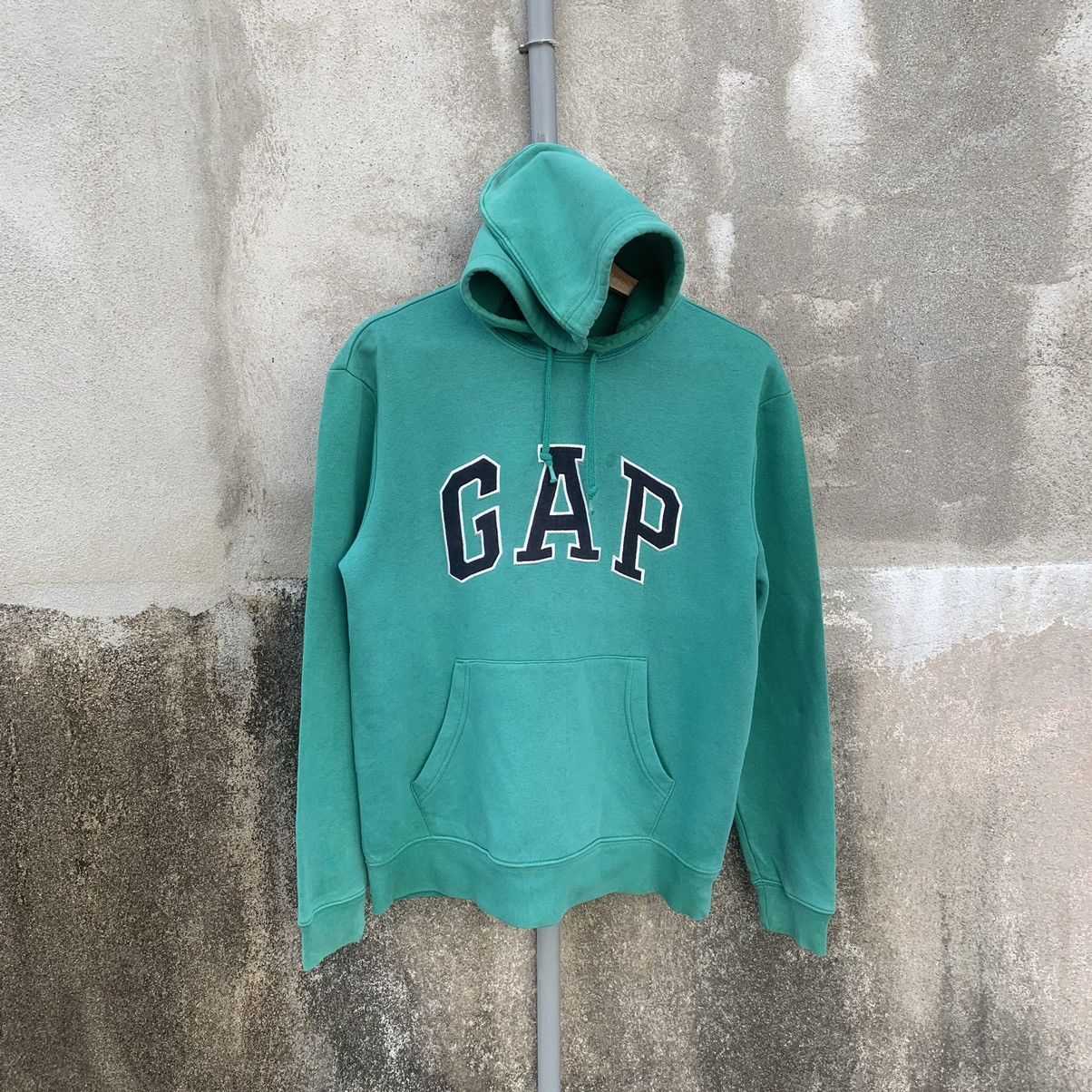 Gap × Vintage Vintage Gap Spell Out Streetwear Pullover Hoodie Sweater Size US M / EU 48-50 / 2 - 1 Thumbnail