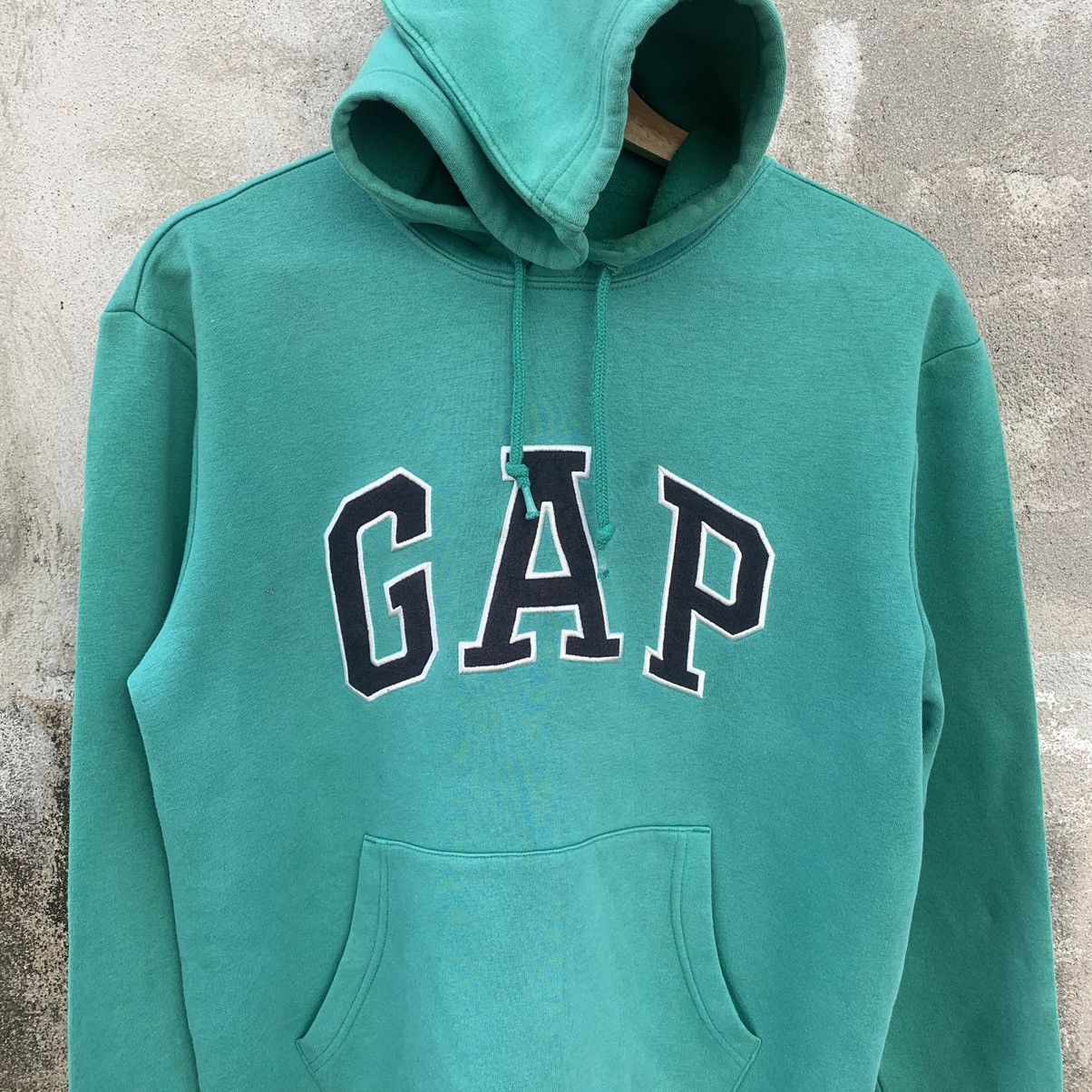 Gap × Vintage Vintage Gap Spell Out Streetwear Pullover Hoodie Sweater Size US M / EU 48-50 / 2 - 3 Thumbnail
