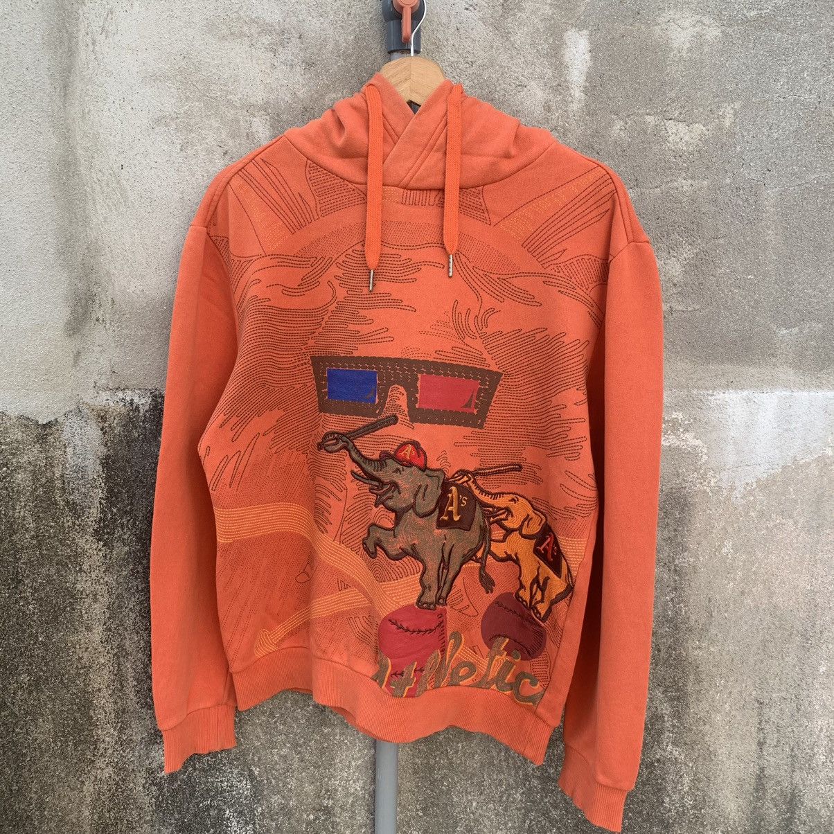 MLB × Vintage Vintage MLB Hoodie Pullover Sweatshirts Size US M / EU 48-50 / 2 - 2 Thumbnail