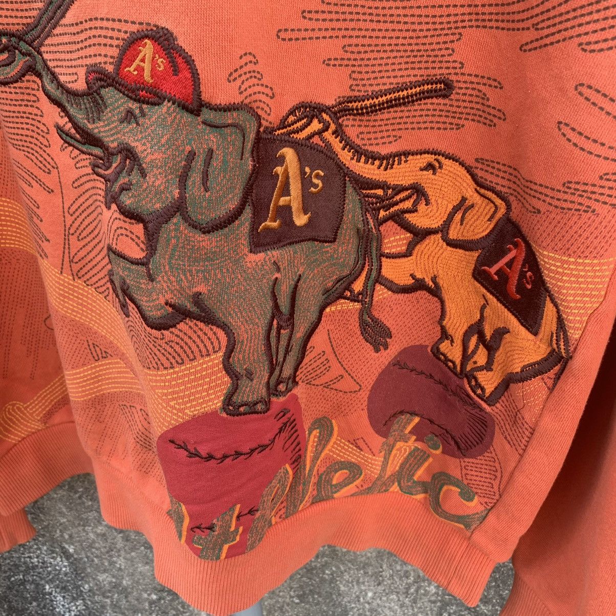 MLB × Vintage Vintage MLB Hoodie Pullover Sweatshirts Size US M / EU 48-50 / 2 - 4 Thumbnail
