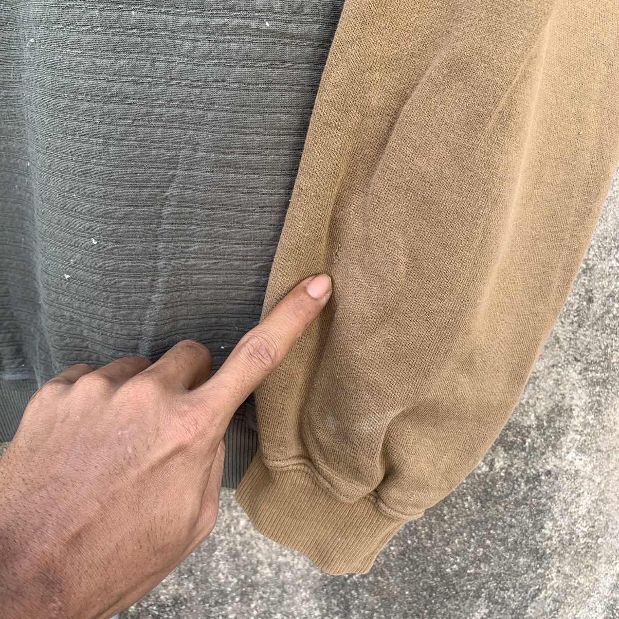 Designer × Lancel × Vintage Vintage Lancel Two Tone Pullover Sweater Sweatshirts Size US L / EU 52-54 / 3 - 13 Thumbnail