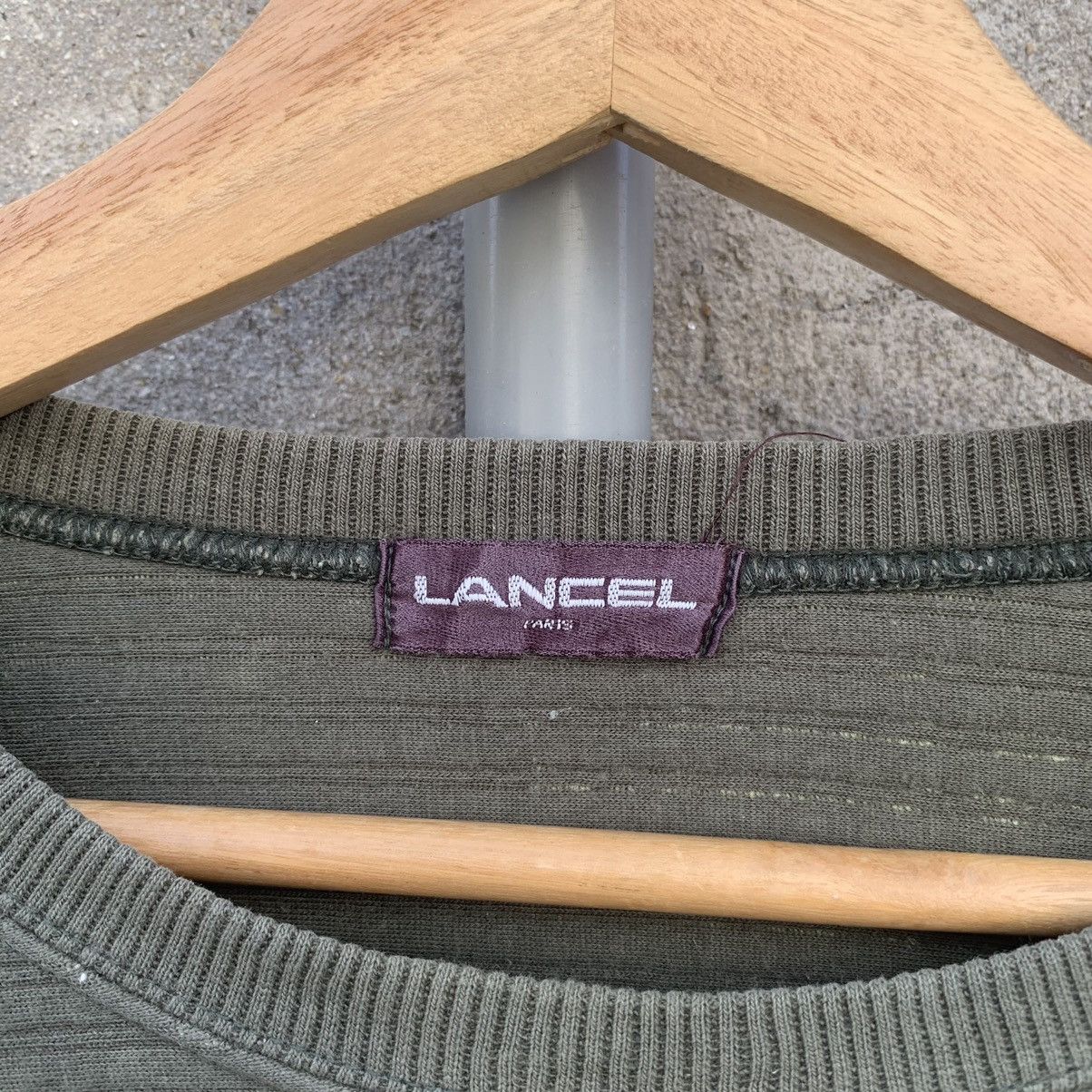 Designer × Lancel × Vintage Vintage Lancel Two Tone Pullover Sweater Sweatshirts Size US L / EU 52-54 / 3 - 9 Thumbnail