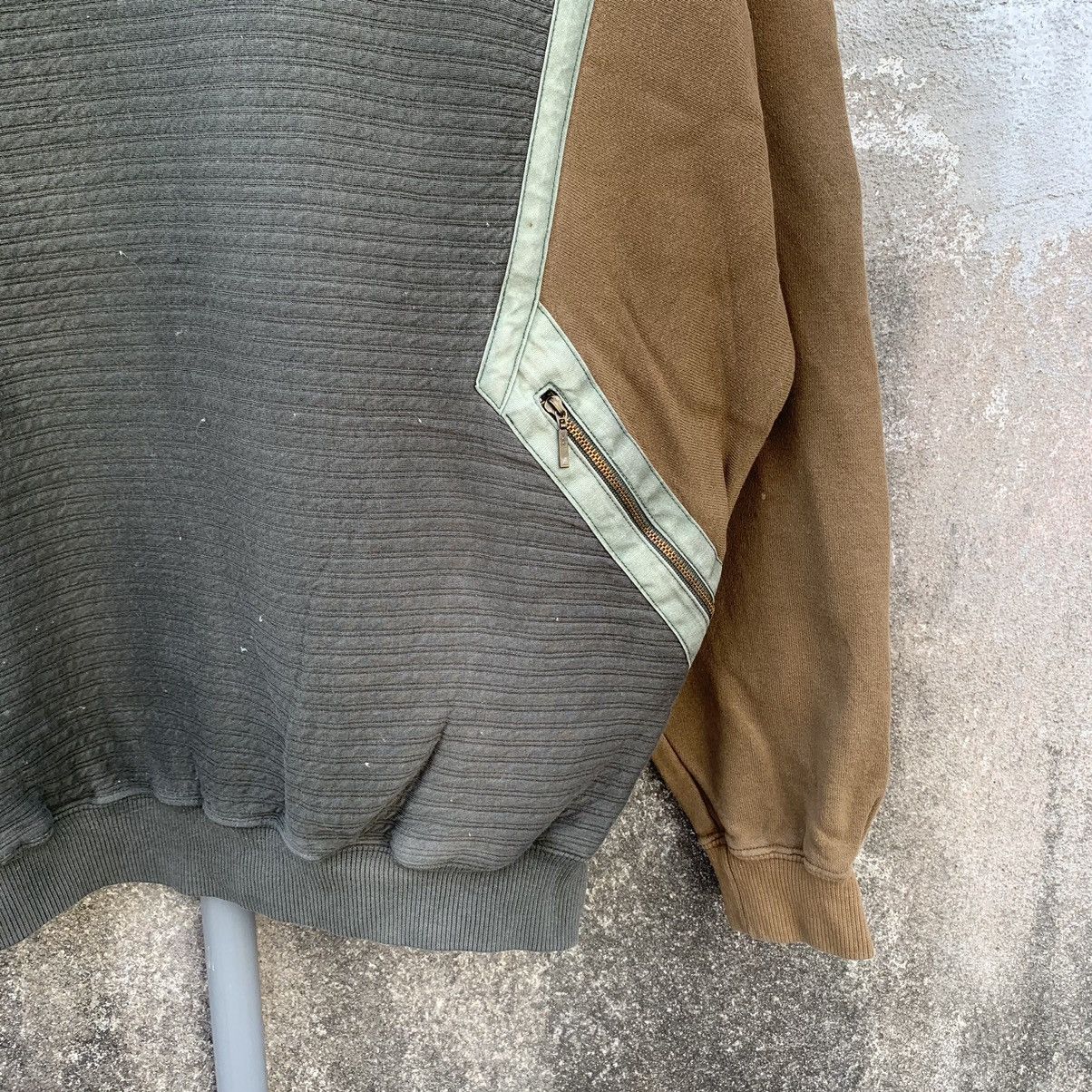 Designer × Lancel × Vintage Vintage Lancel Two Tone Pullover Sweater Sweatshirts Size US L / EU 52-54 / 3 - 5 Thumbnail