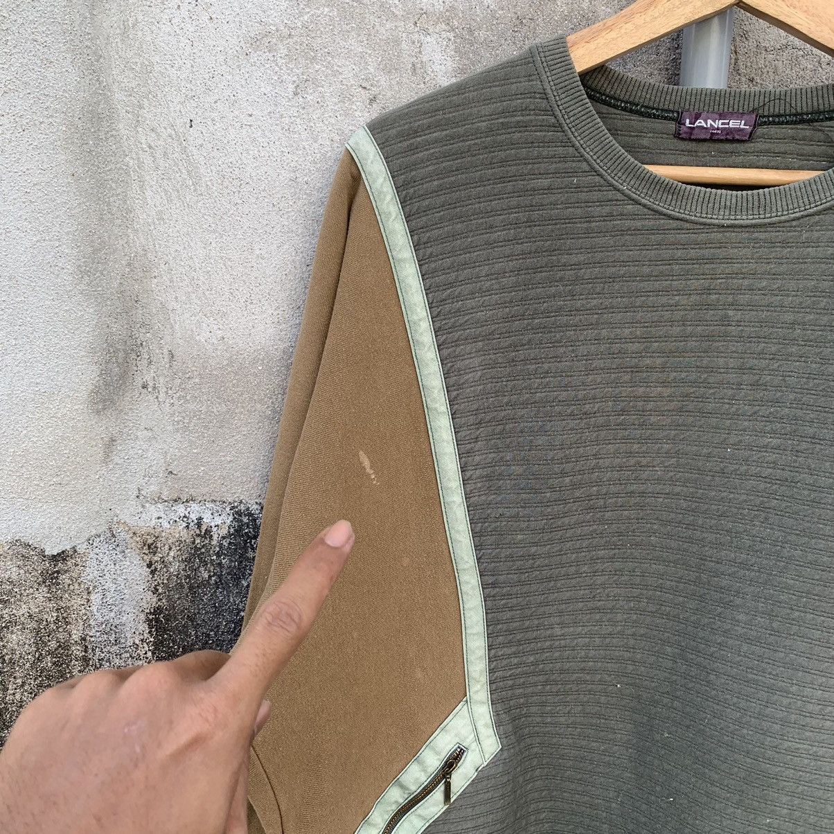 Designer × Lancel × Vintage Vintage Lancel Two Tone Pullover Sweater Sweatshirts Size US L / EU 52-54 / 3 - 15 Thumbnail