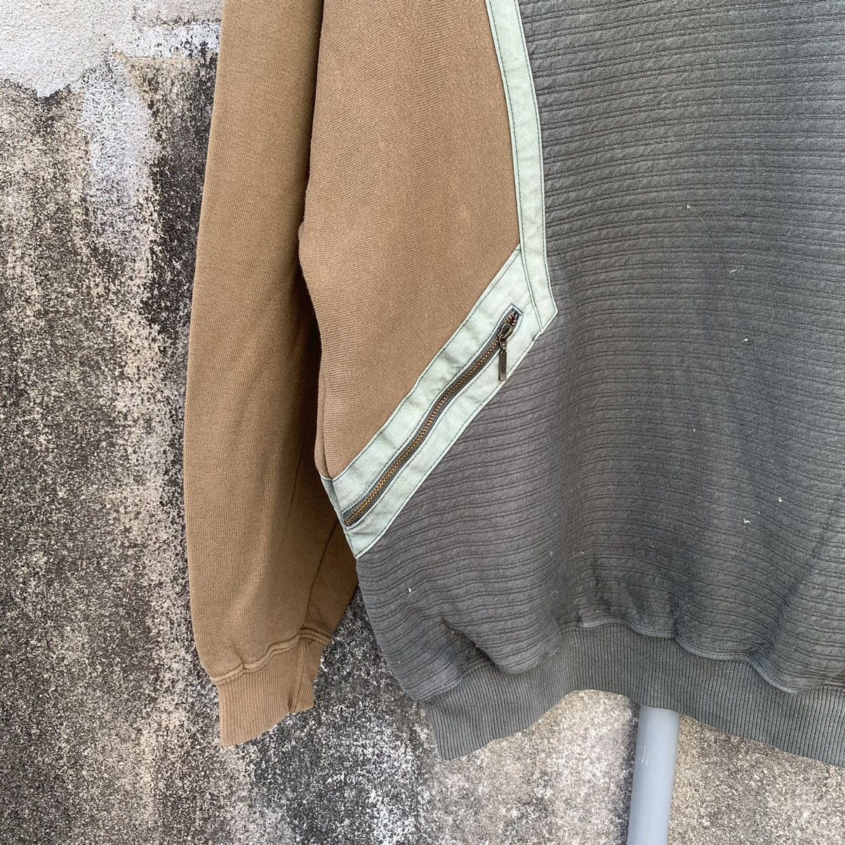Designer × Lancel × Vintage Vintage Lancel Two Tone Pullover Sweater Sweatshirts Size US L / EU 52-54 / 3 - 4 Thumbnail