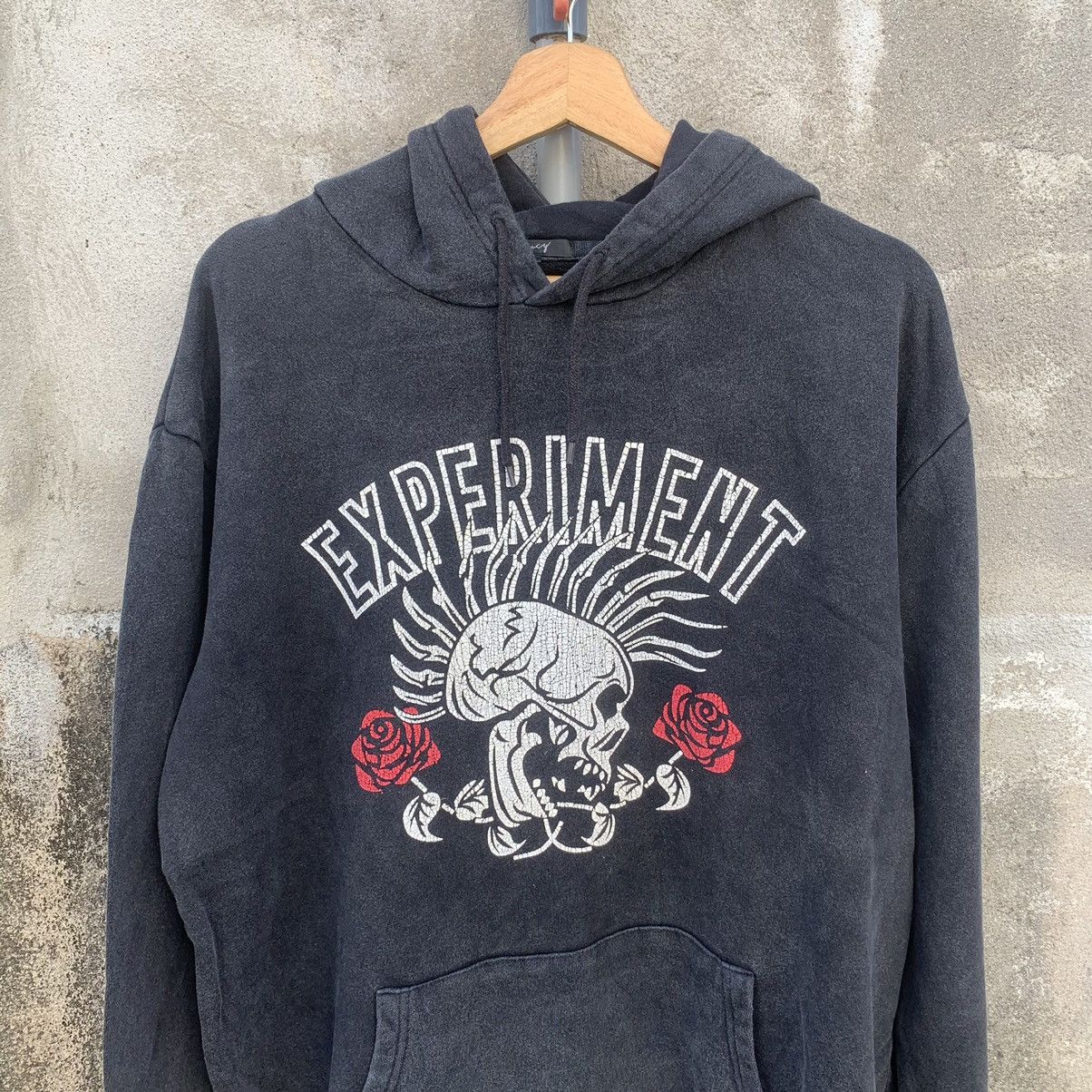Japanese Brand × Vintage Lucy Skulls & Rose Hoodie Pullover Faded Sweater Sweatshirts Size US L / EU 52-54 / 3 - 2 Thumbnail