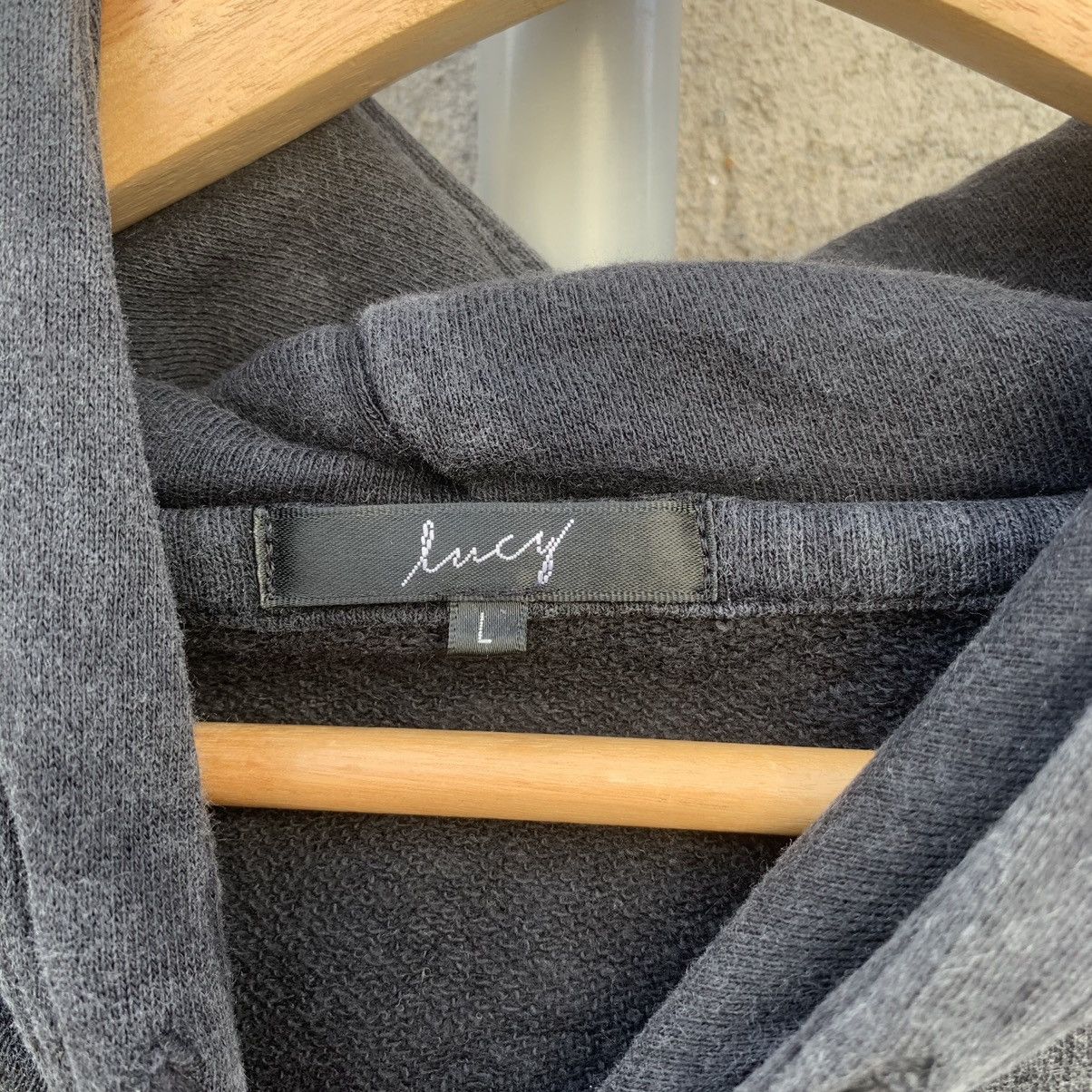 Japanese Brand × Vintage Lucy Skulls & Rose Hoodie Pullover Faded Sweater Sweatshirts Size US L / EU 52-54 / 3 - 5 Thumbnail