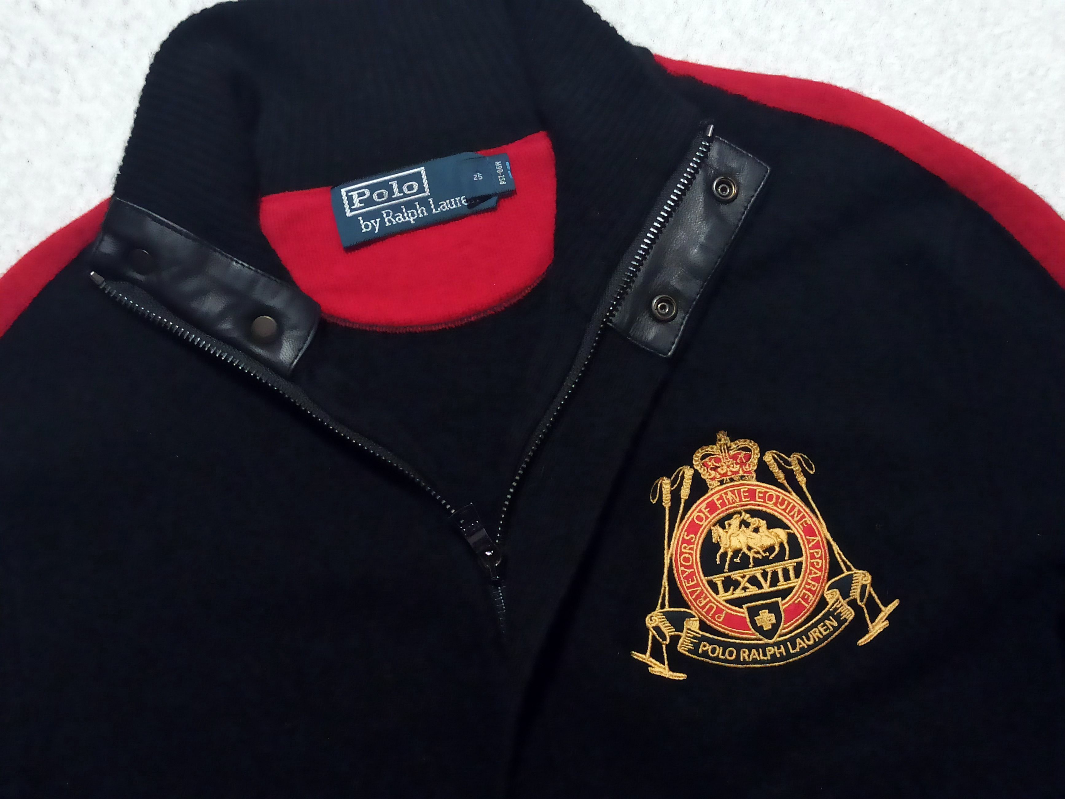 Polo Ralph Lauren Vintage Lambswool Zip Jacket M