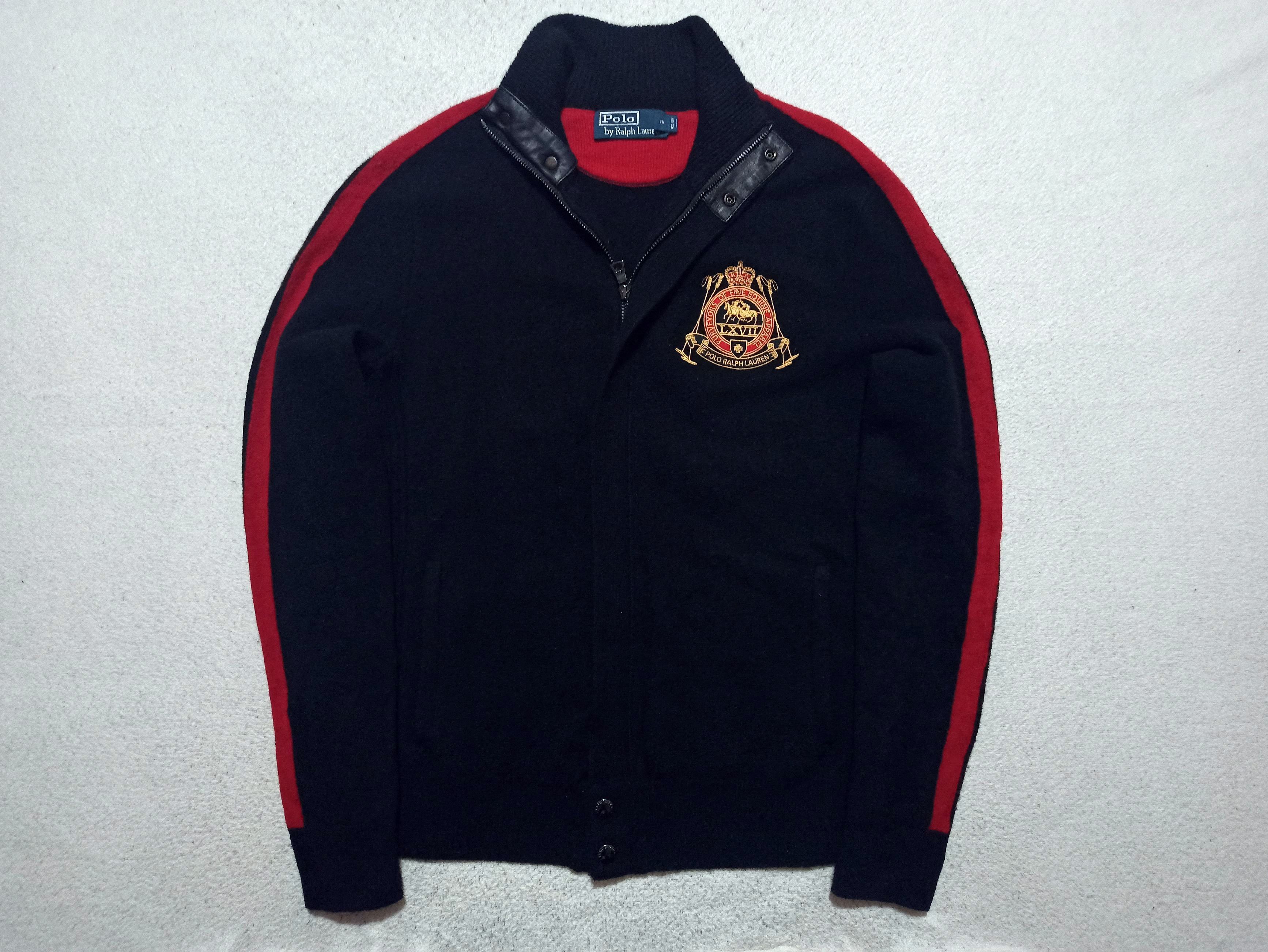 Polo Ralph Lauren Vintage Lambswool Zip Jacket M