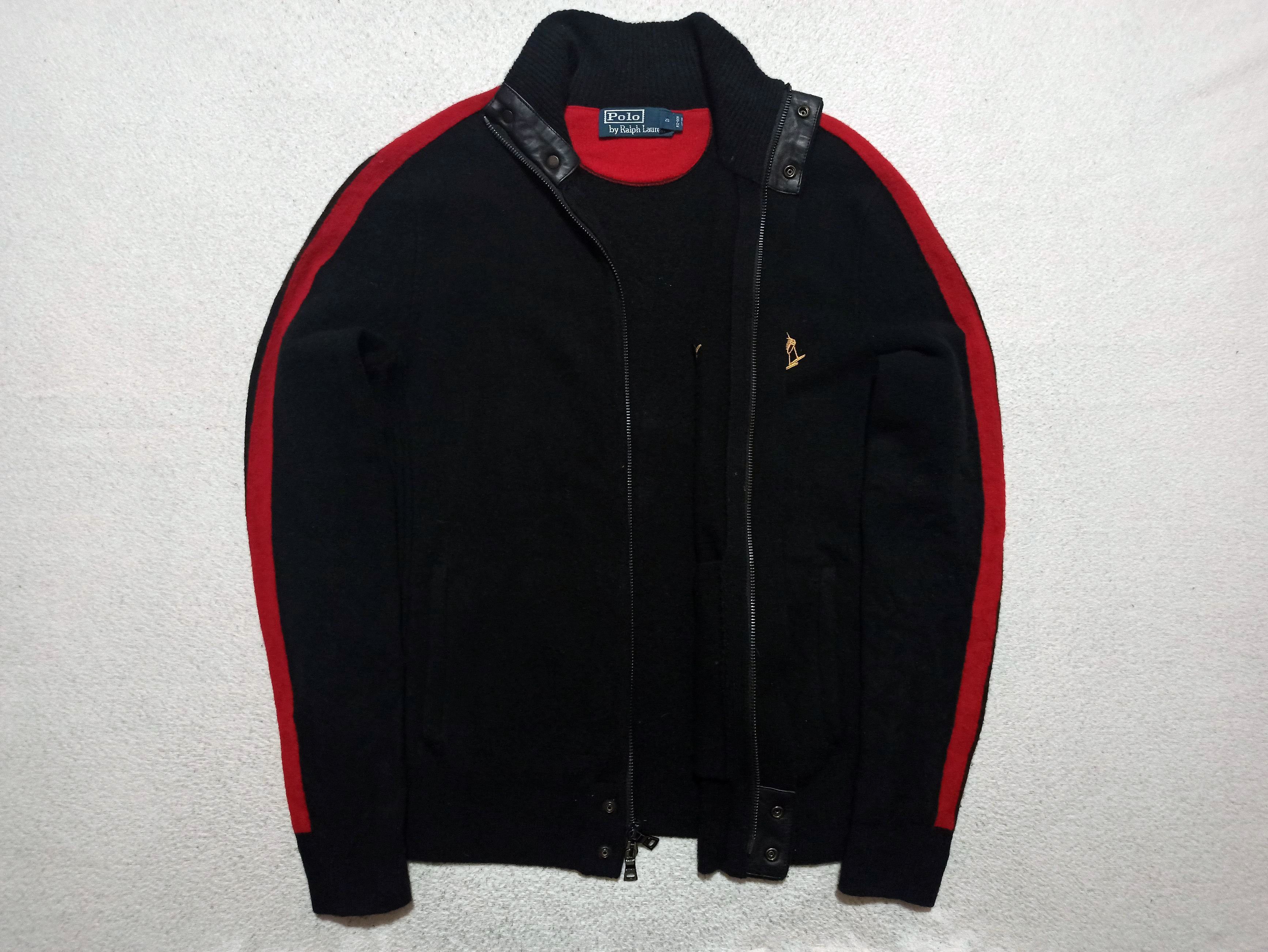 Polo Ralph Lauren Vintage Lambswool Zip Jacket M