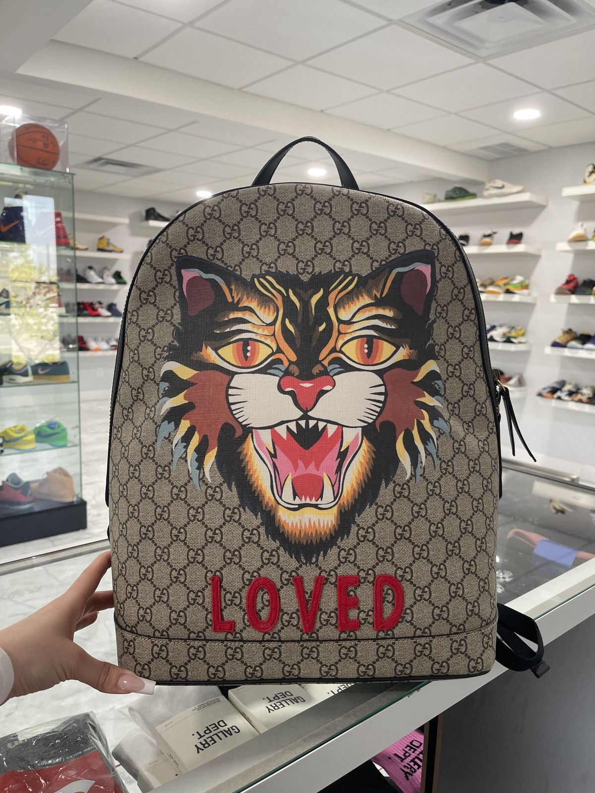 Gucci Gucci Loved Tiger Backpack | Grailed