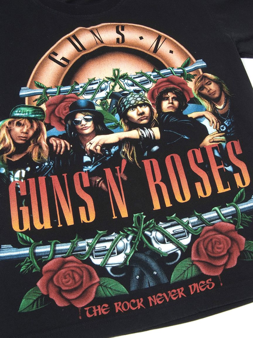Band Tees Rare Vintage GUNS N' ROSES Full Print T-shirt Size S / US 4 / IT 40 - 3 Thumbnail