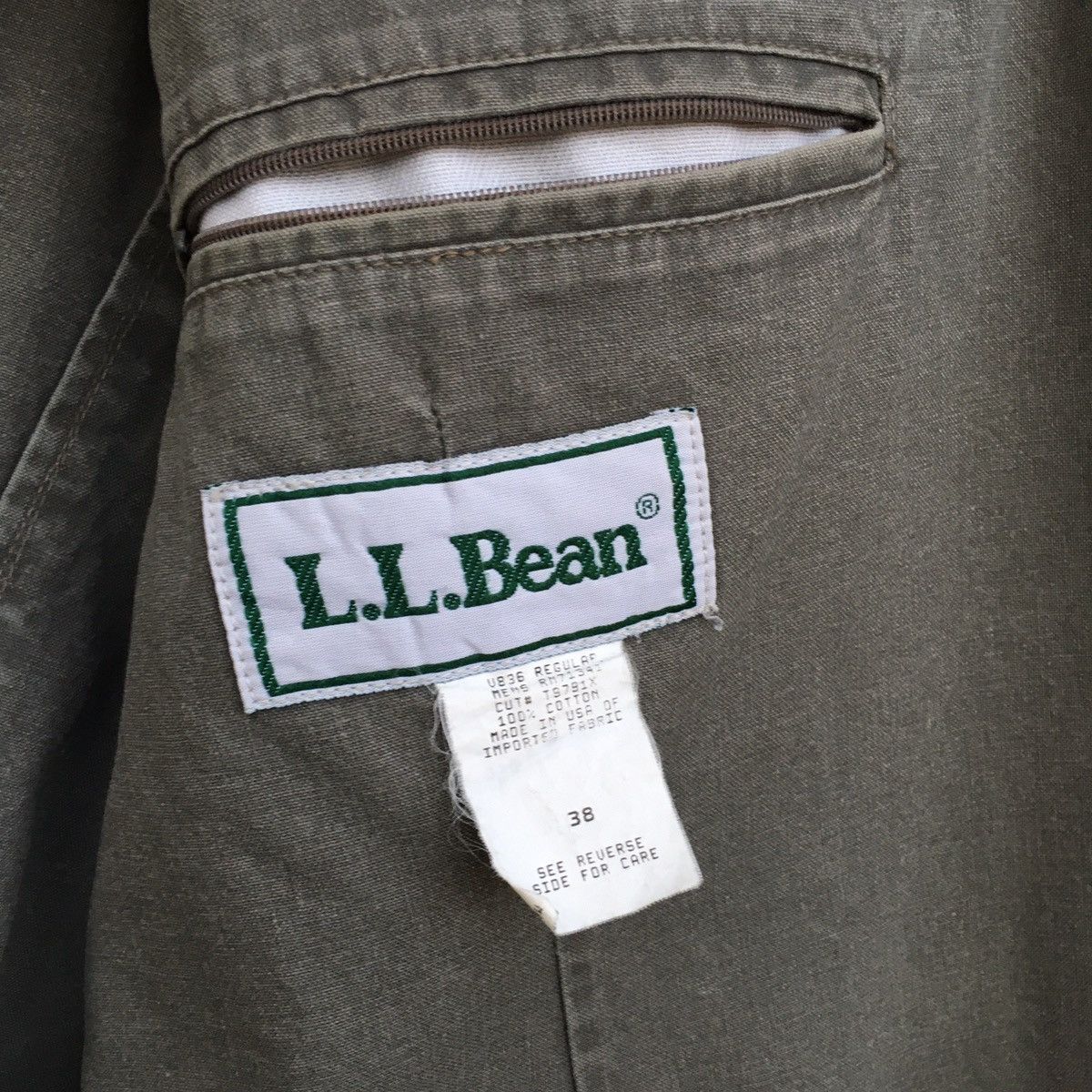 L.L. Bean × Vintage Vintage L.L.Bean Jacket Size M / US 6-8 / IT 42-44 - 4 Thumbnail