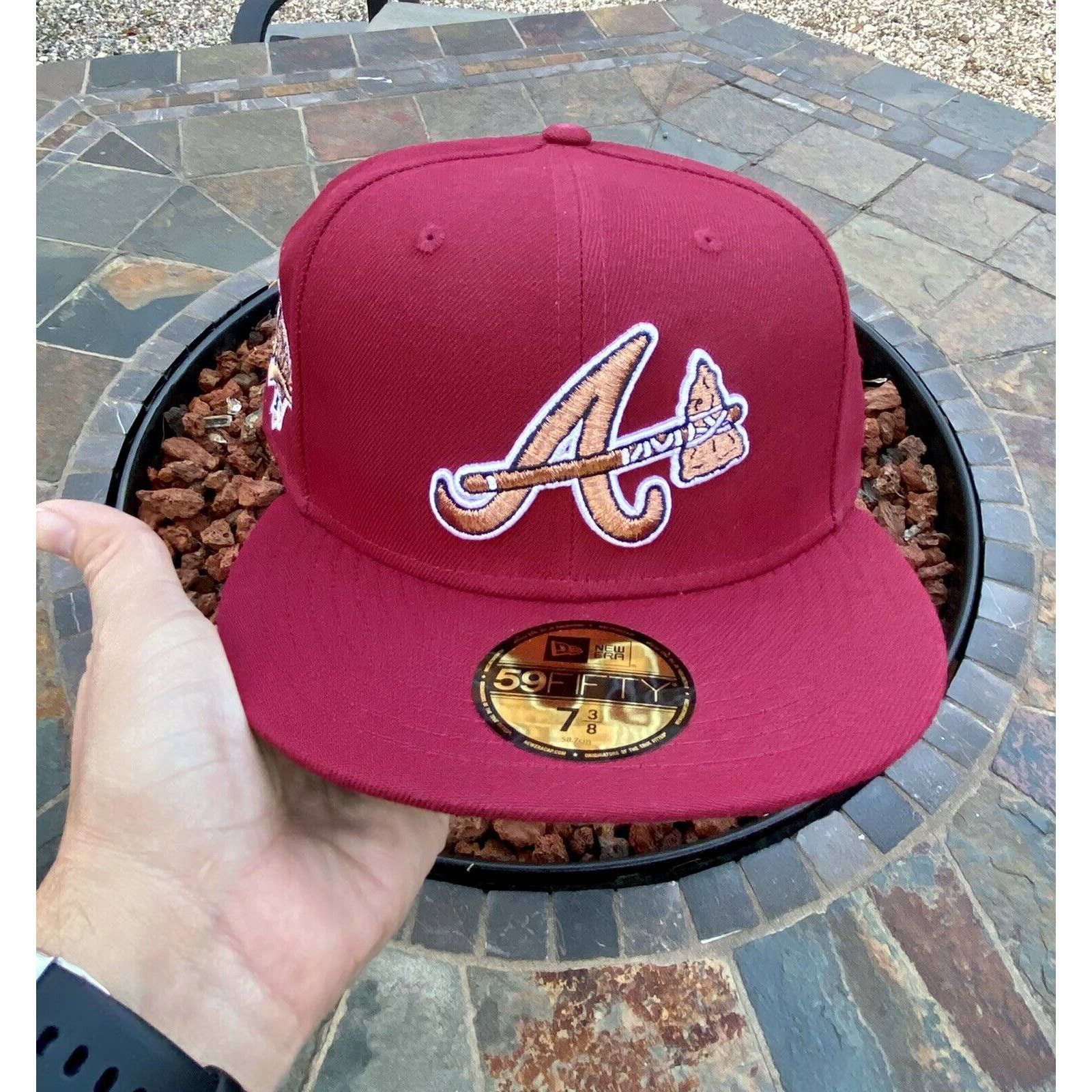 New Era Atlanta Braves World Series 1995 Smooth Red Copper Shock