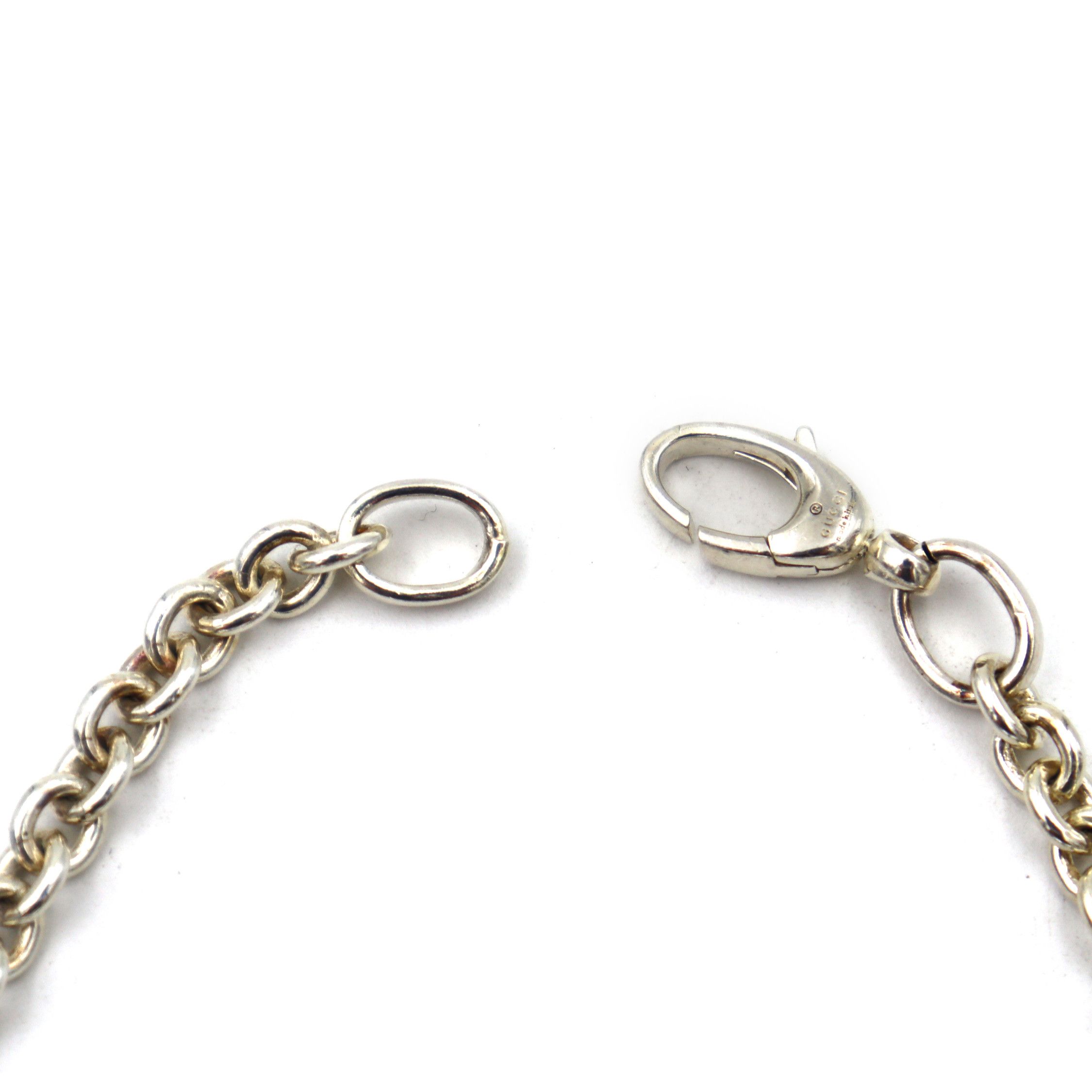 Gucci Vintage .925 Gucci Silver Interlocking G Pendant Necklace Size ONE SIZE - 5 Thumbnail