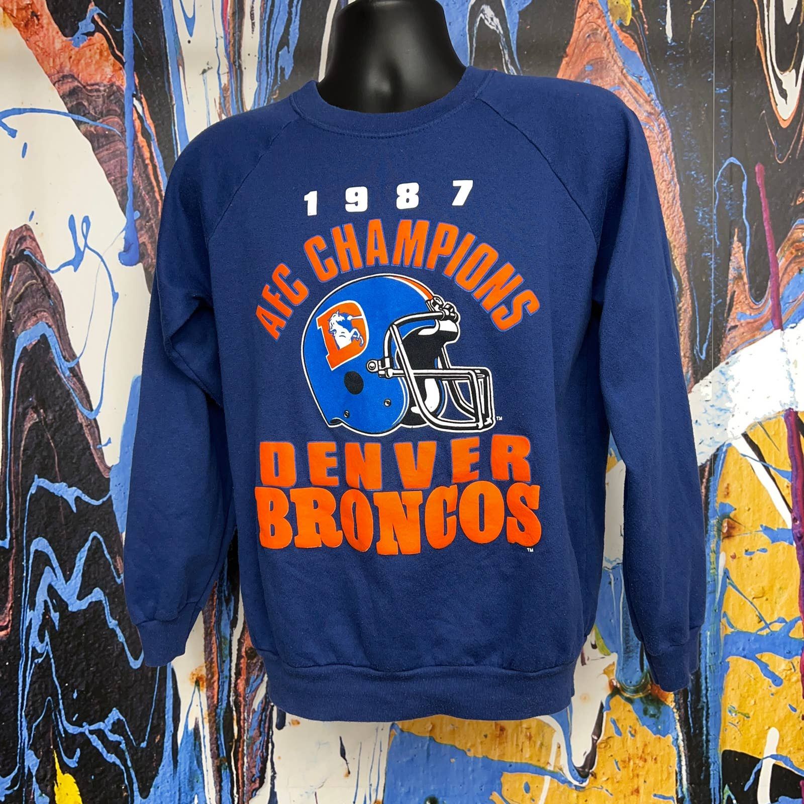 Vintage Denver Broncos 1987 AFC Champions vintage AF crewneck | Grailed