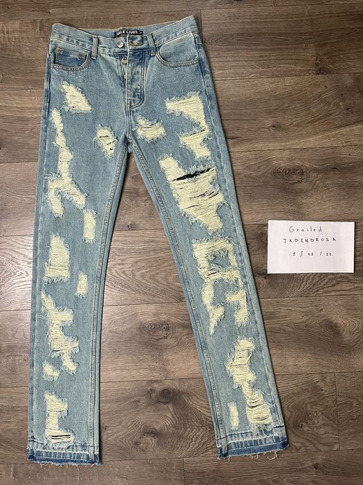 Vale Vale Lives Made In Heaven Denim Trousers | Grailed